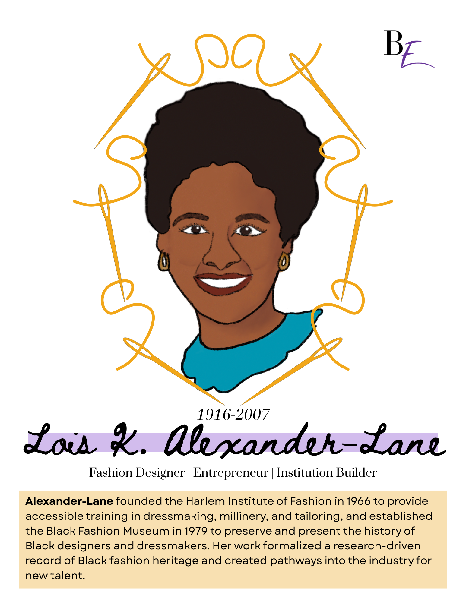 Lois K. Alexander Lane - Feature Style