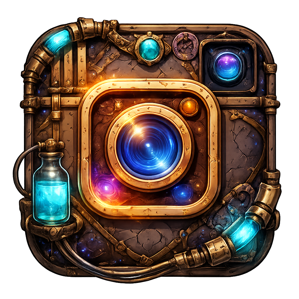 Steampunk Arcane Instagram Logo