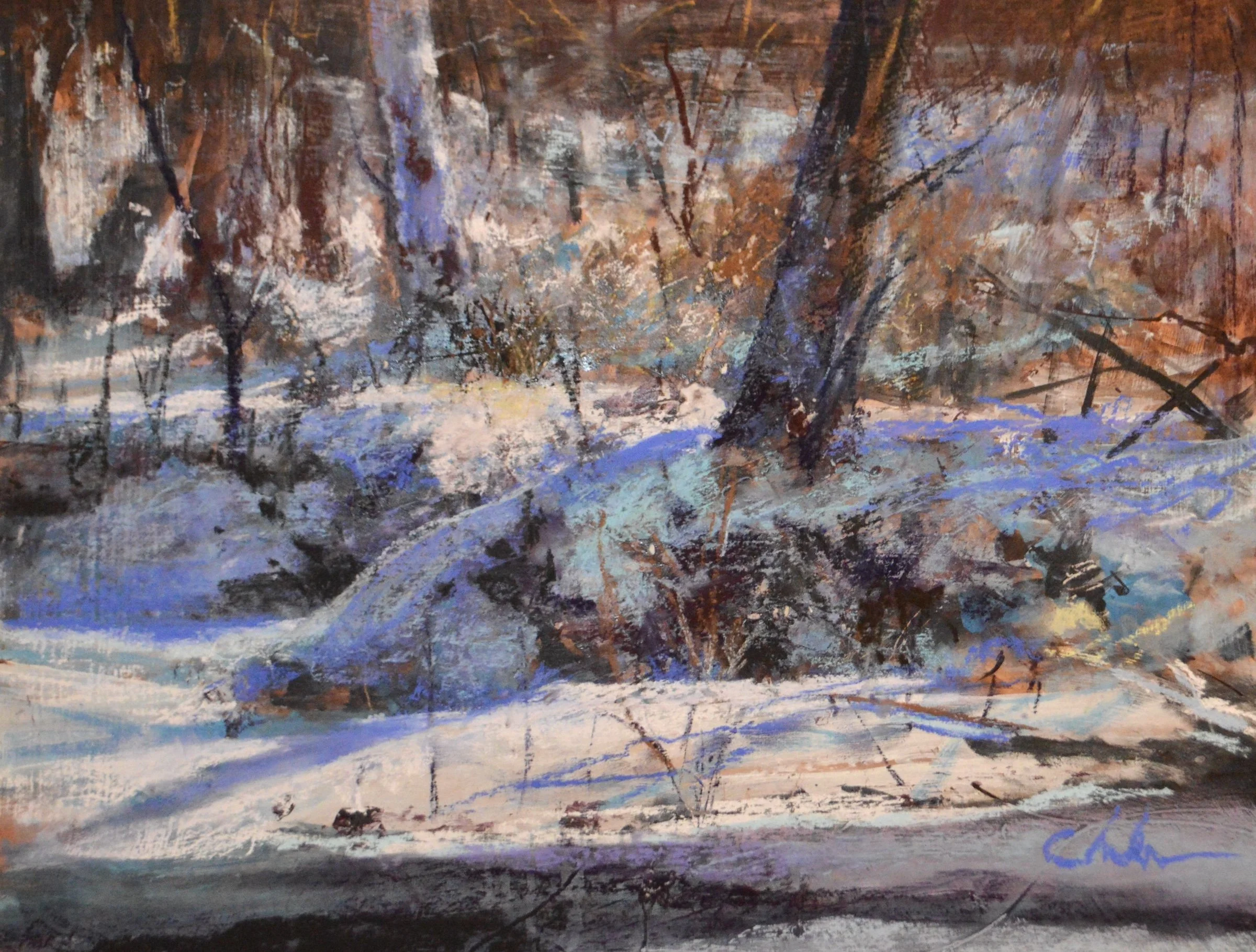 Painting the Iowa Landscape in Pastel