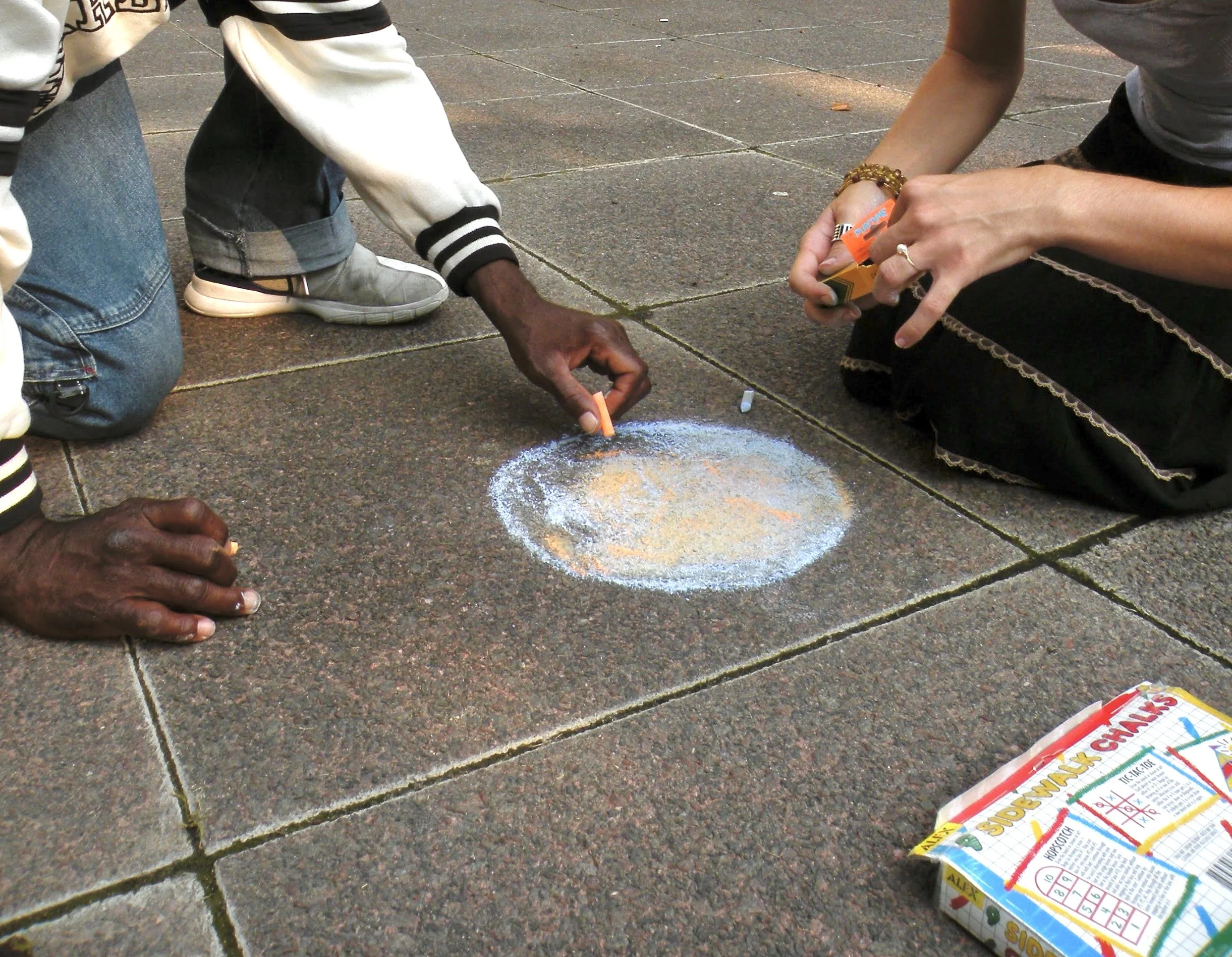 Sidewalk Chalk Mural Workshop
