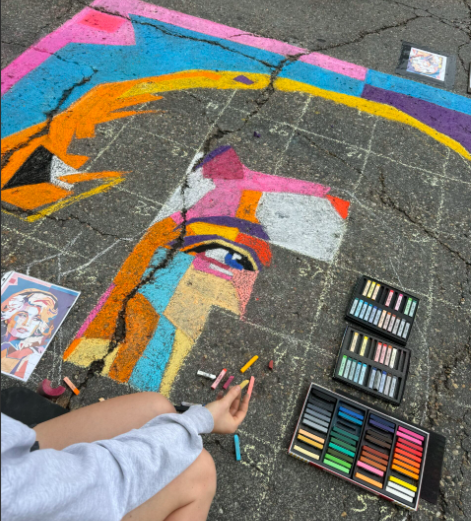 Sidewalk Chalk Mural Workshop