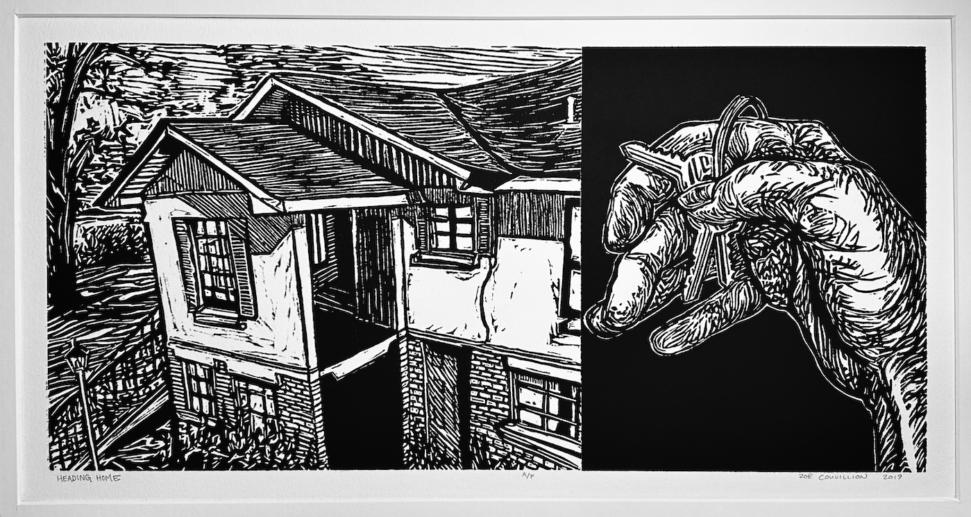 One Layer Woodcut Printmaking (Wednesdays)