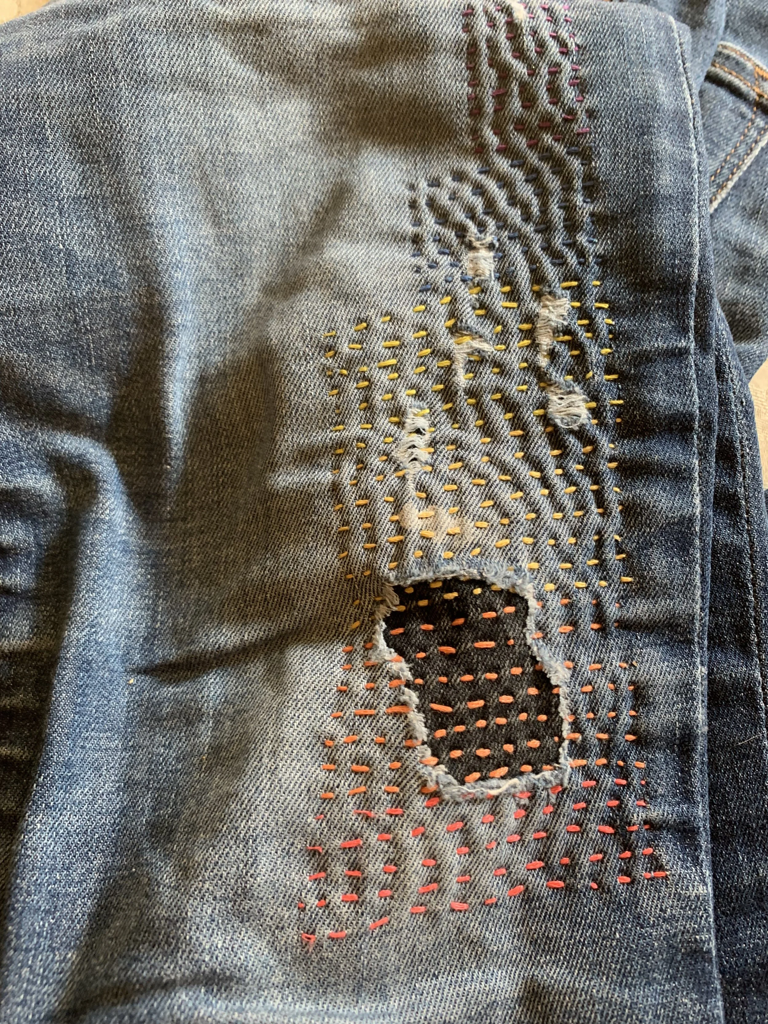 Whimsical Stitching: Visible Mending