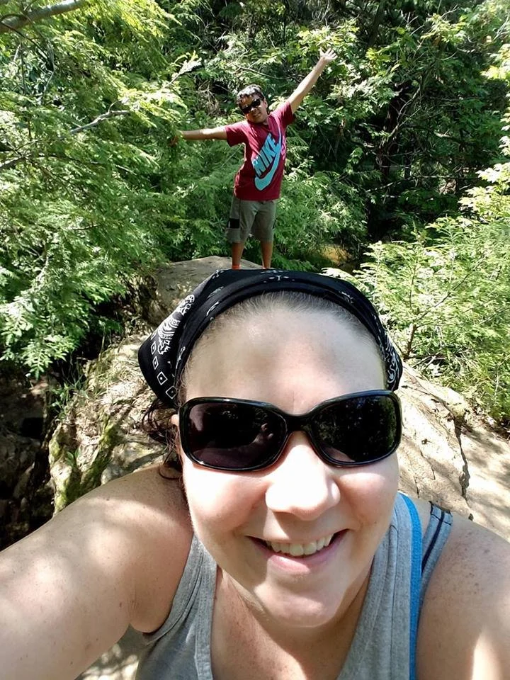 Out Hiking