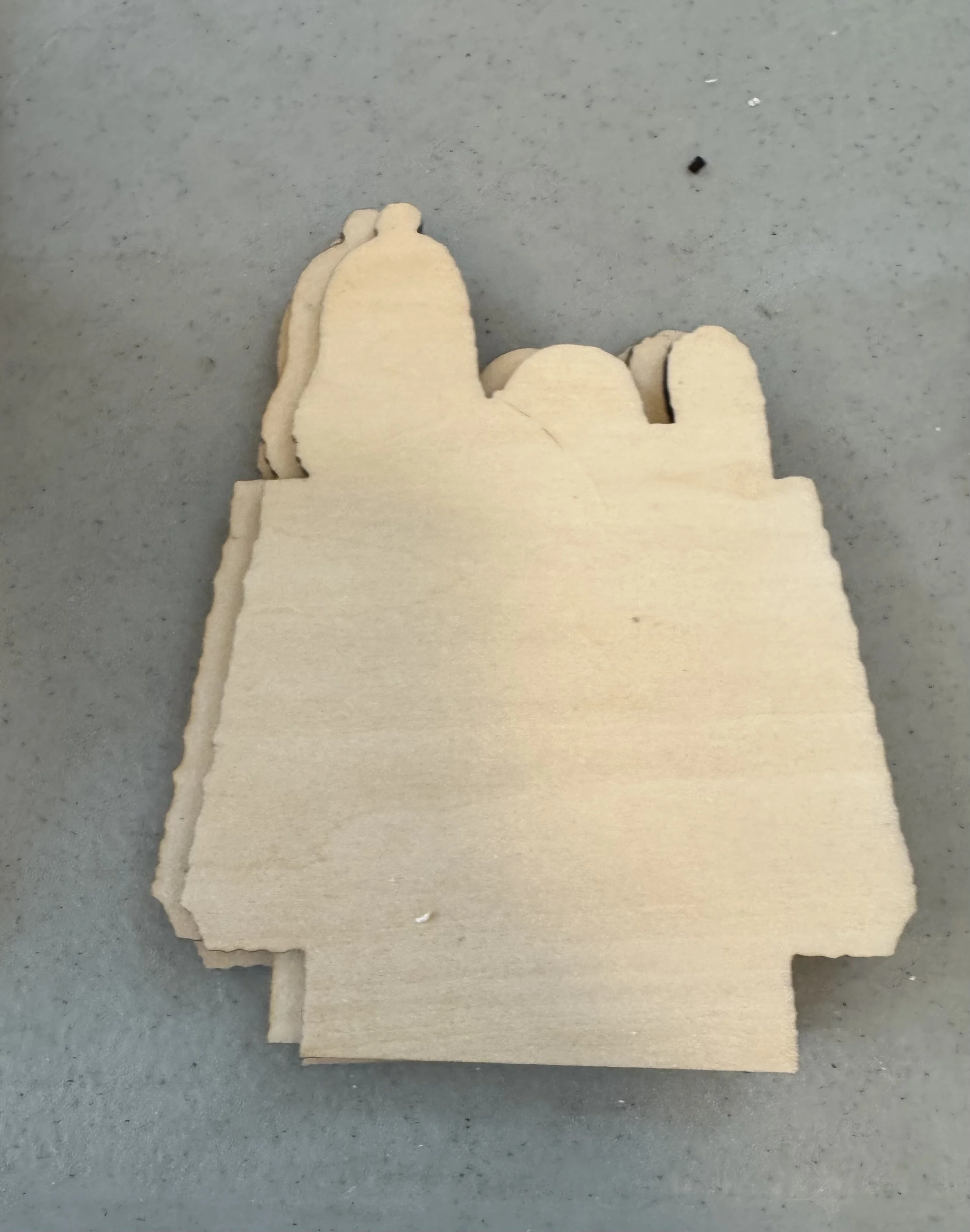 Snoopy on DogHouse  -  Wood Cutout