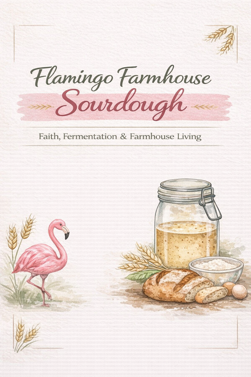 Flamingo Farmhouse Sourdough: Faith, Fermentation & Farmhouse Living