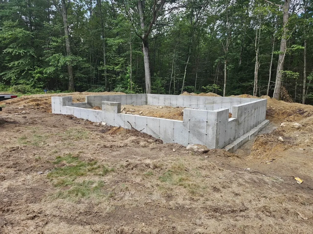 New Hampshire Concrete Foundation