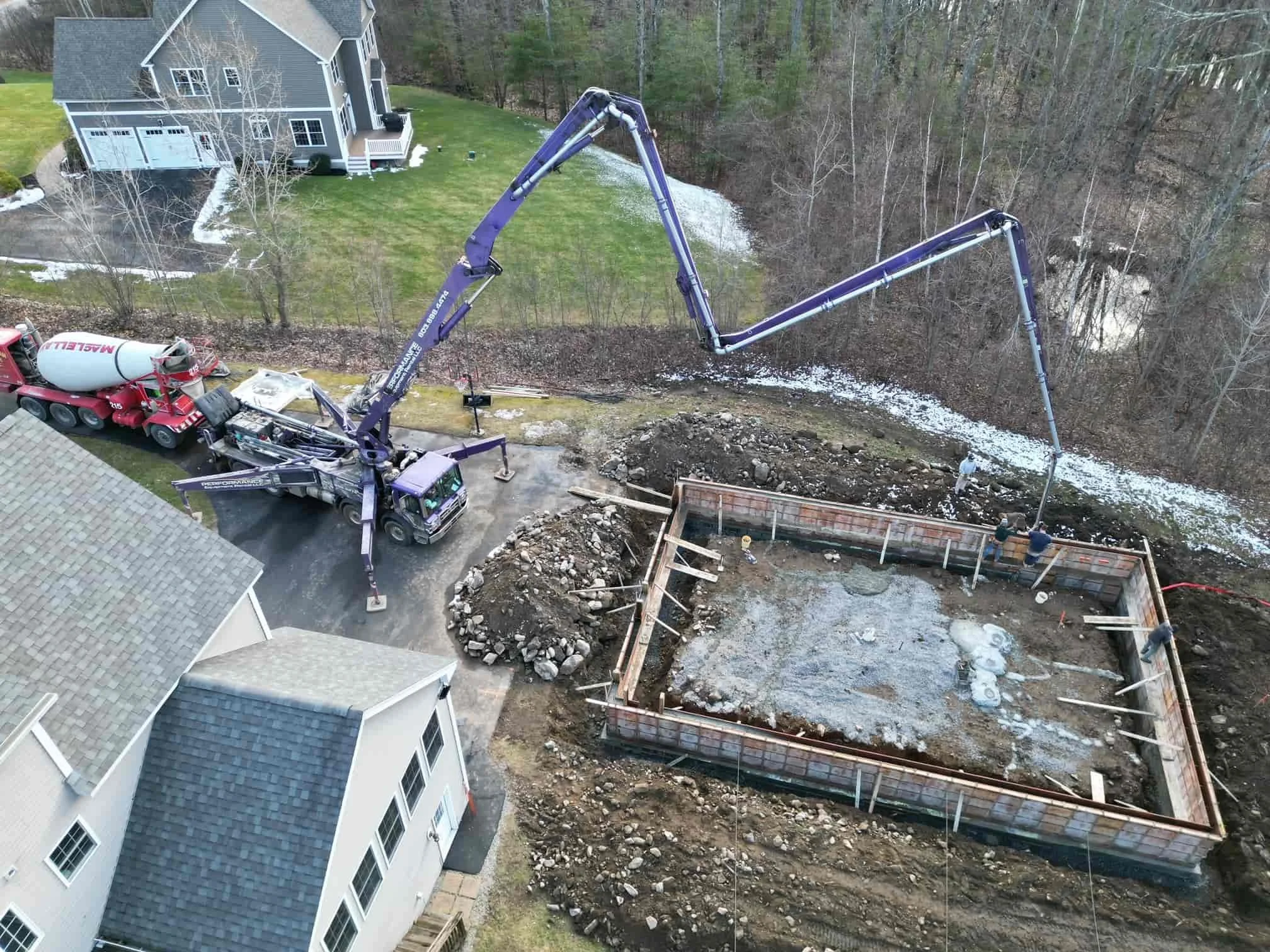 New Hampshire Concrete Foundation Contractor