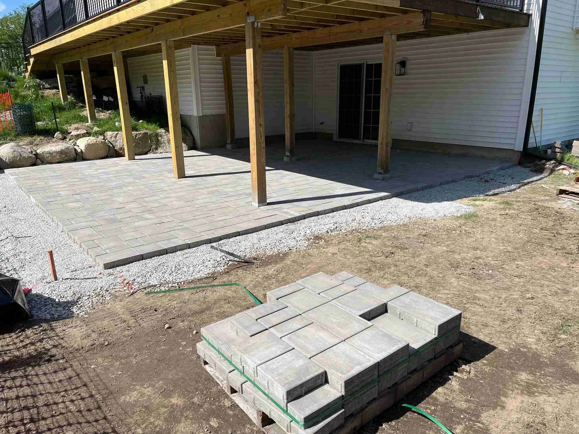 New Hampshire Paver Patio Installation