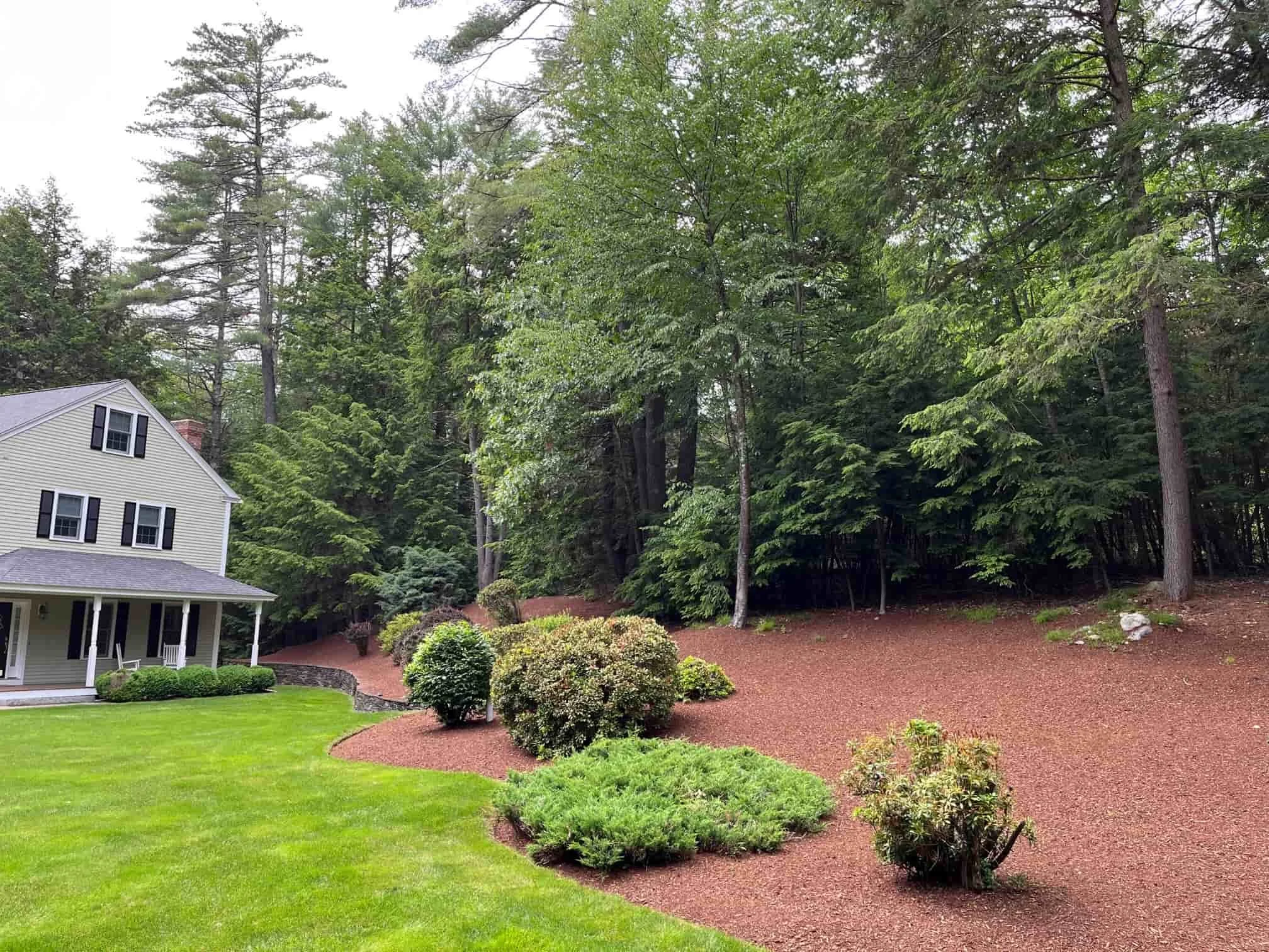 Mulch Installation in Milford, NH