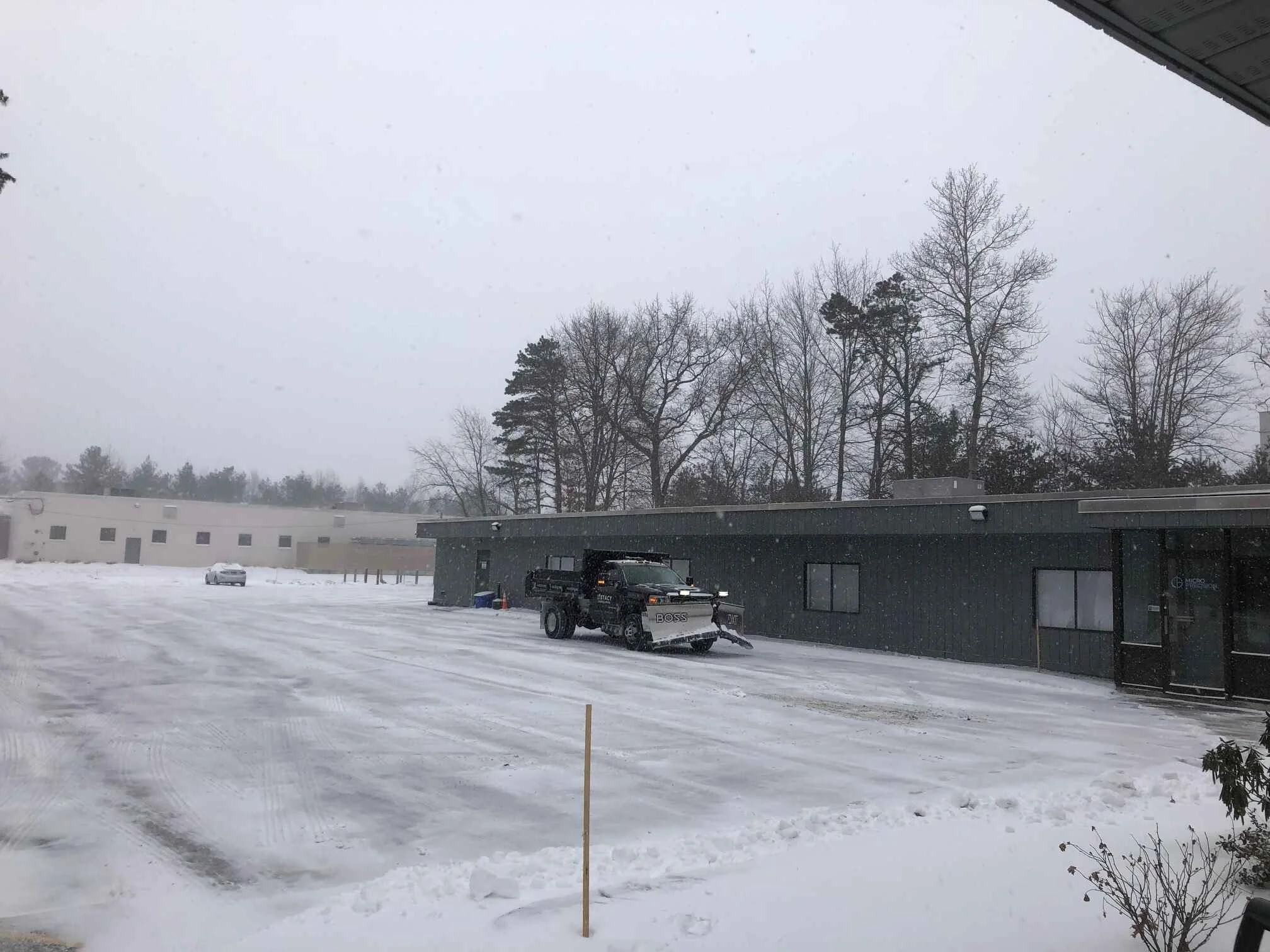 New Hampshire snow plowing company