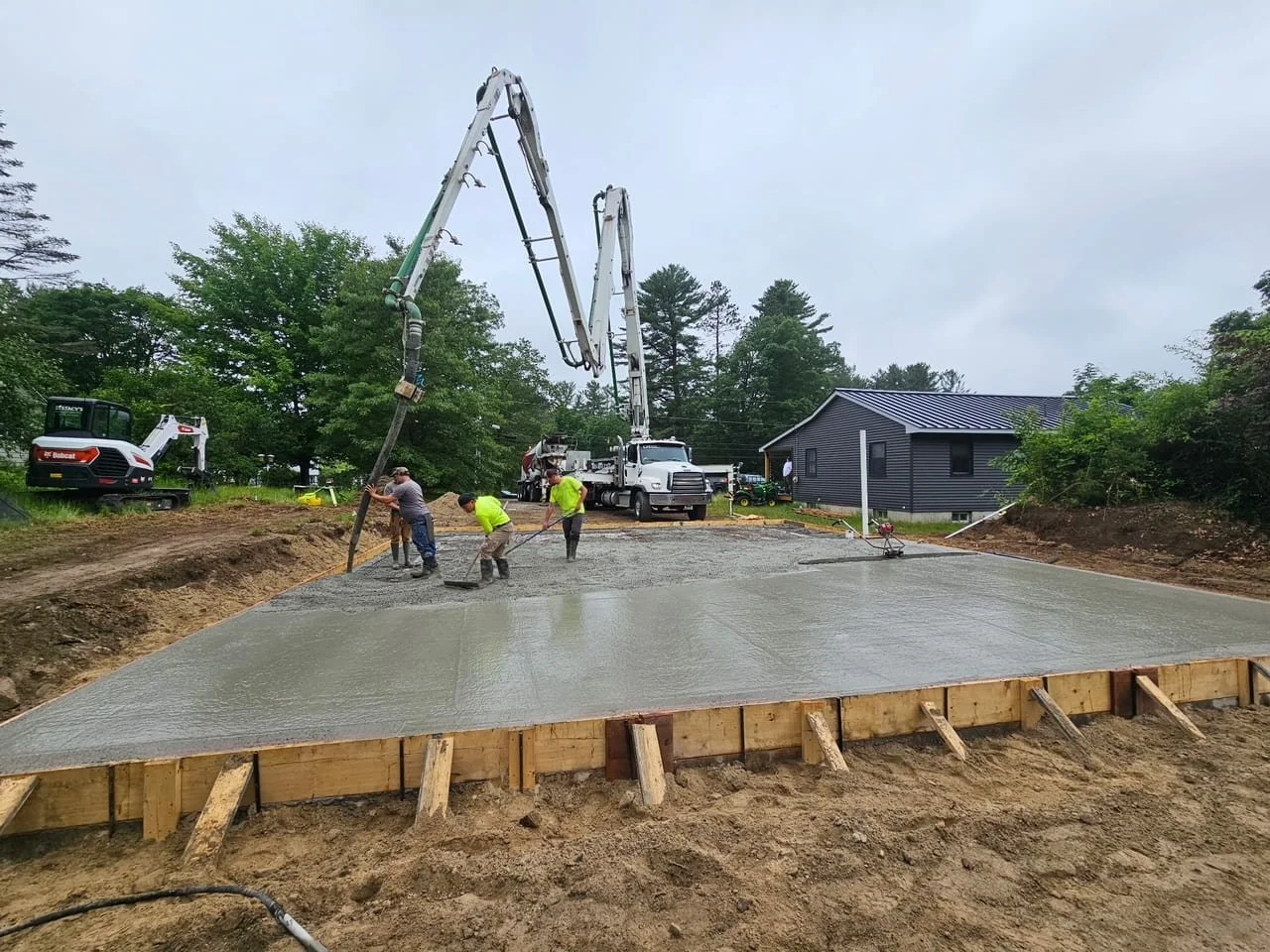 Concrete foundations in NH