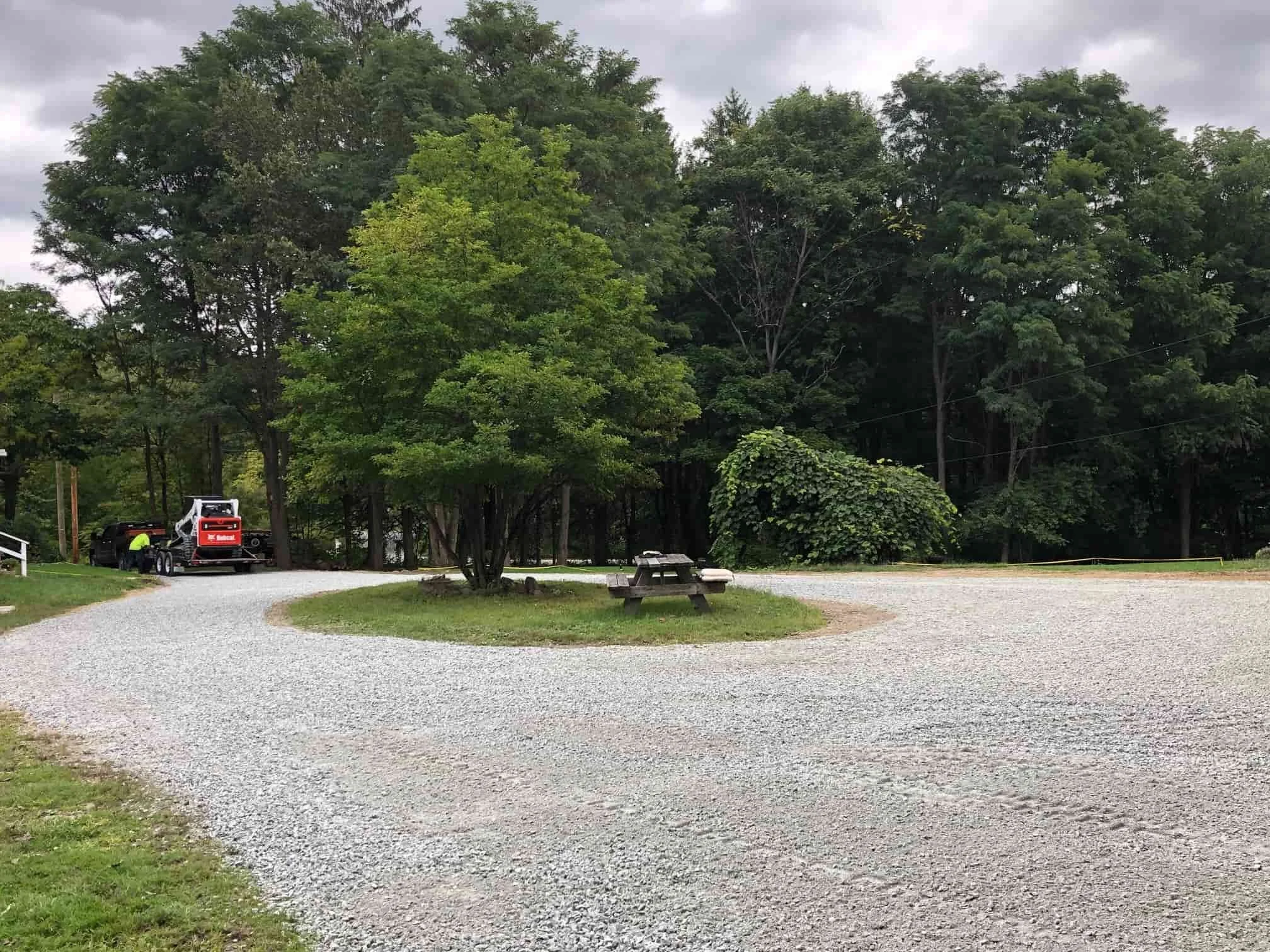Gravel Driveway Installation in New Hampshire