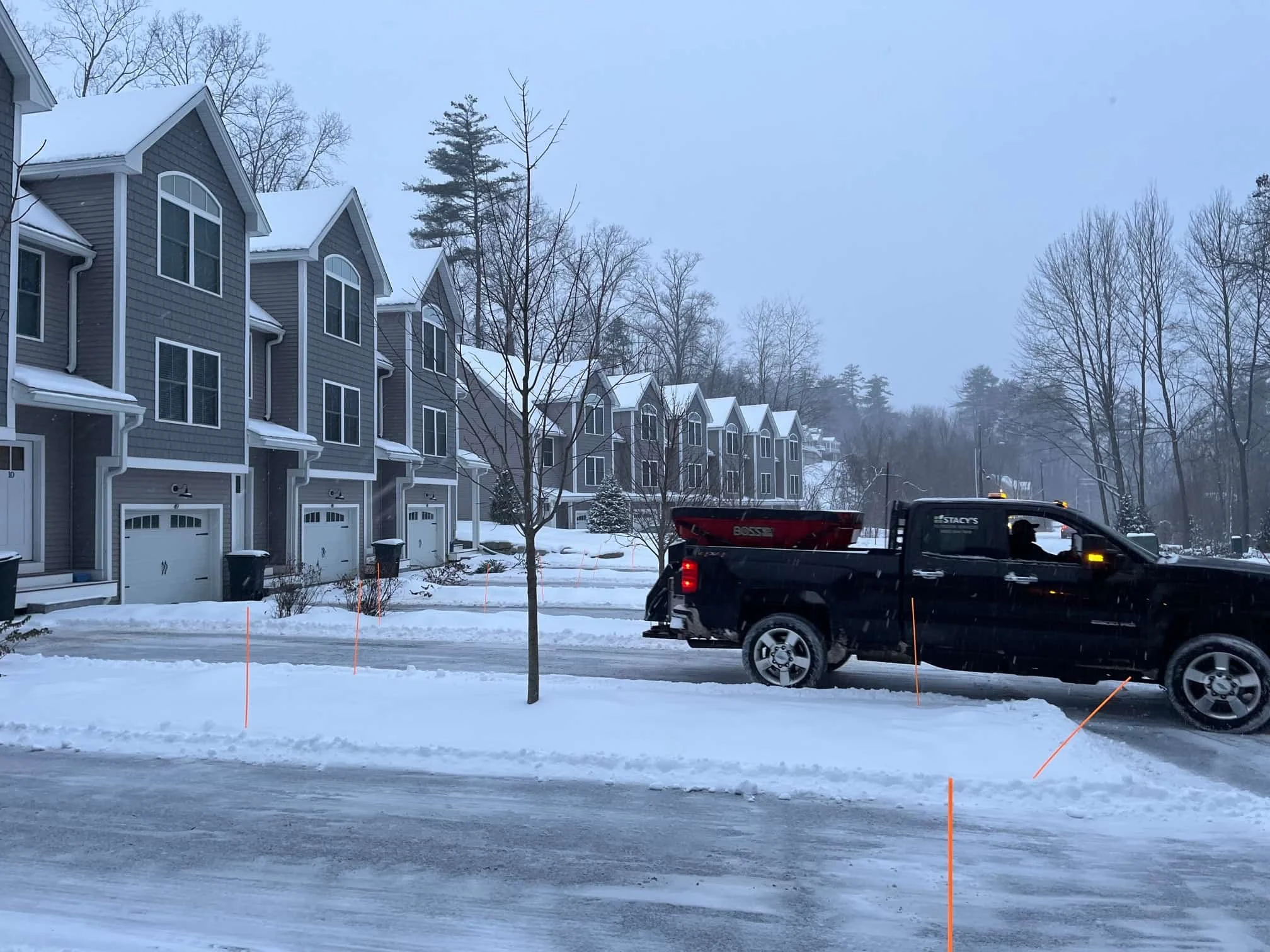 Commercial snow removal in New Hampshire