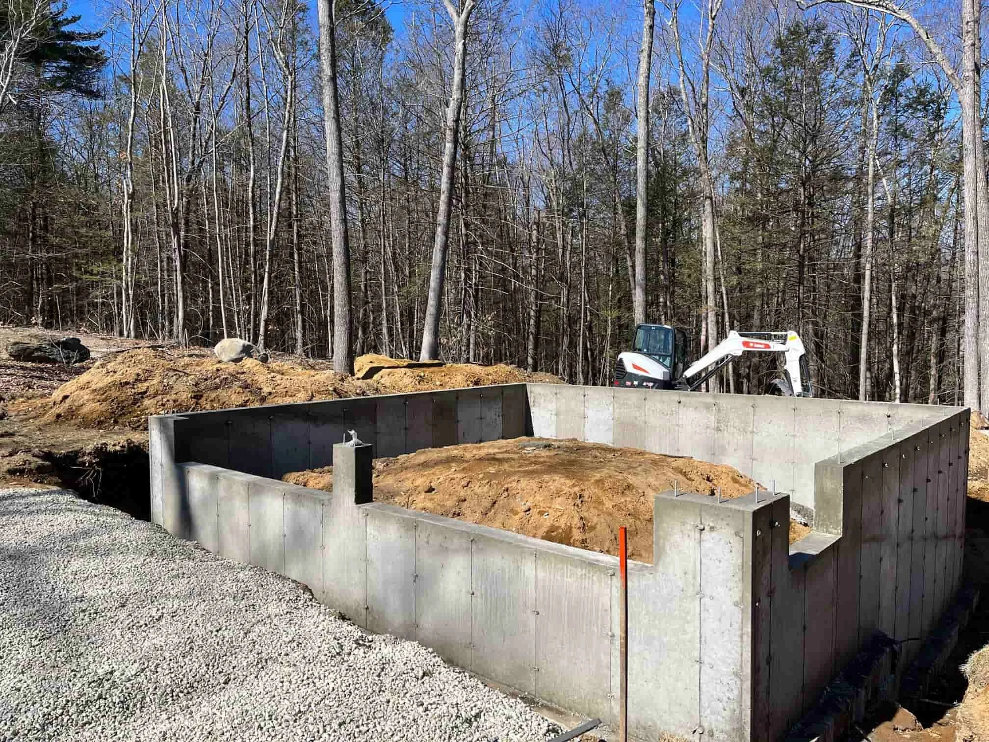 Wolfeboro, NH concrete foundation services