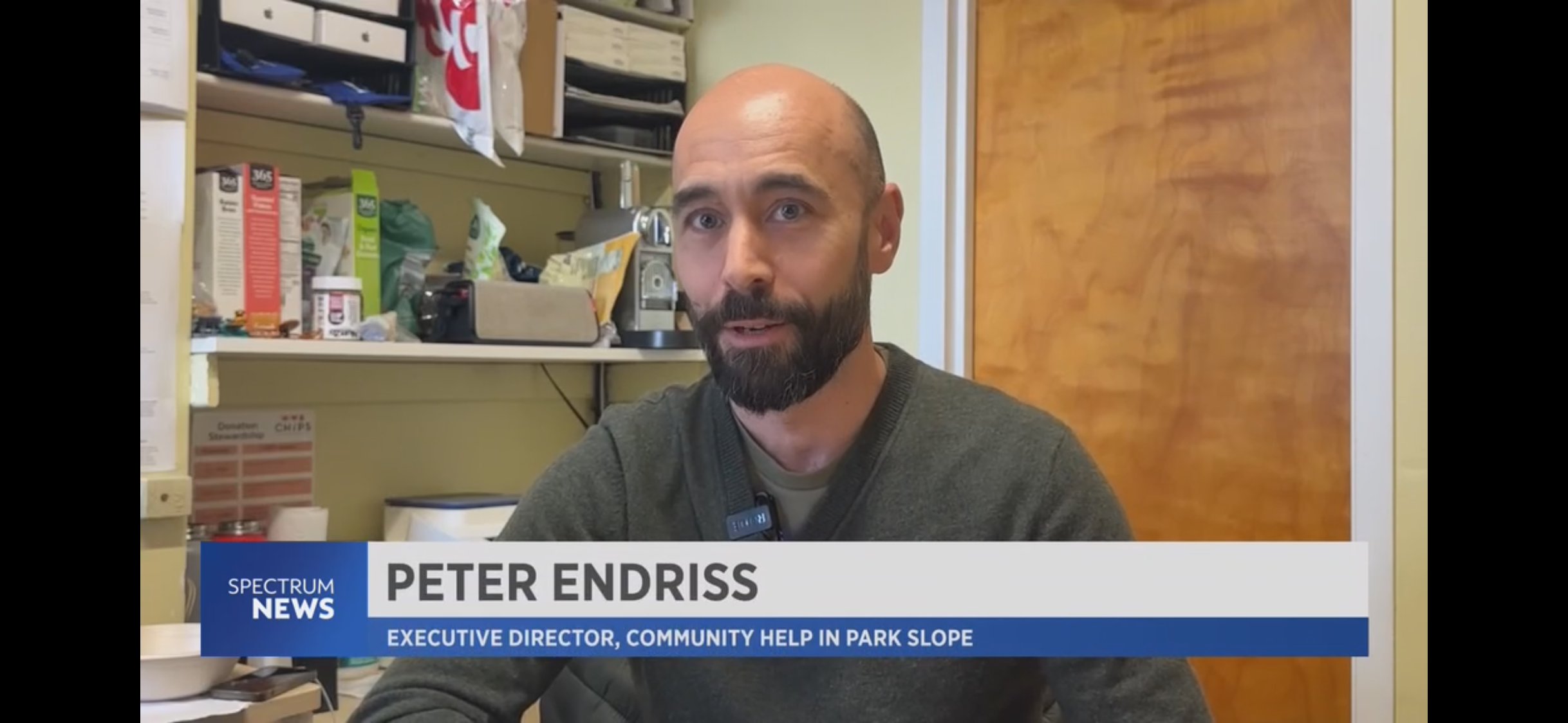 NY1: Brooklyn food pantry prepares for lapse in SNAP benefits 