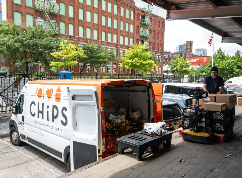 Brooklyn Paper: As food insecurity rises, CHiPS expands into Brooklyn Navy Yard warehouse