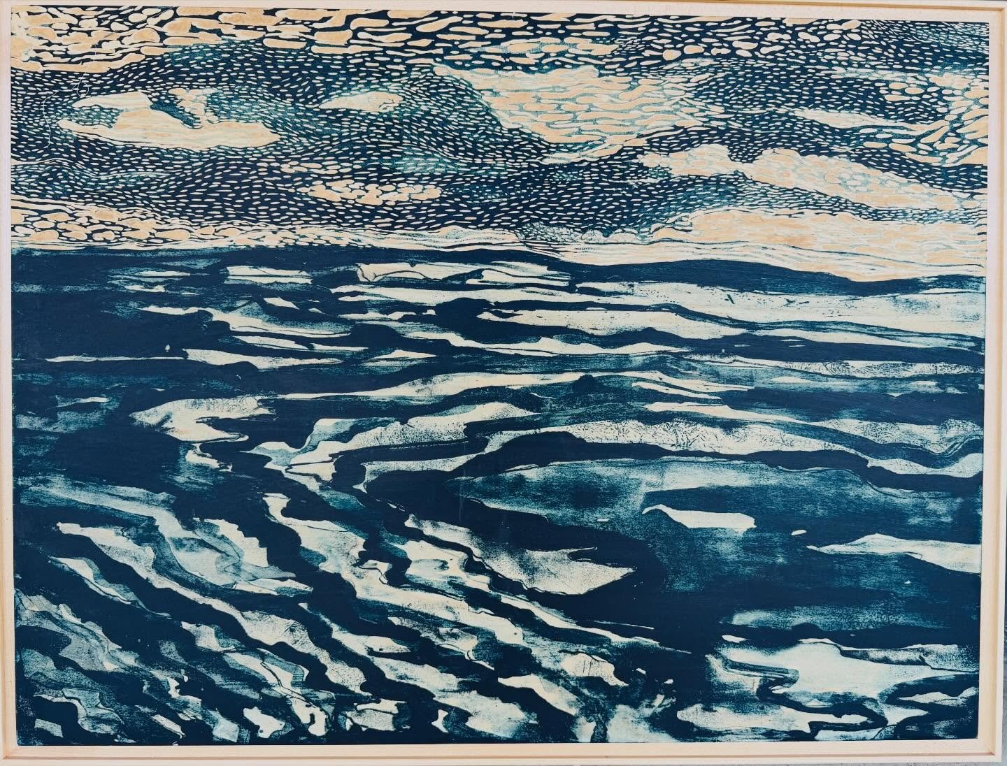 &ldquo;Murmurations&rdquo;
Mokulito wood substrate.
New piece in the group show @magicshopstudios_petaluma 
Stop by Saturdays 11-4 to visit the gallery.
@thewtrshd 
@warehousedistrictpetaluma 
@visitpetaluma