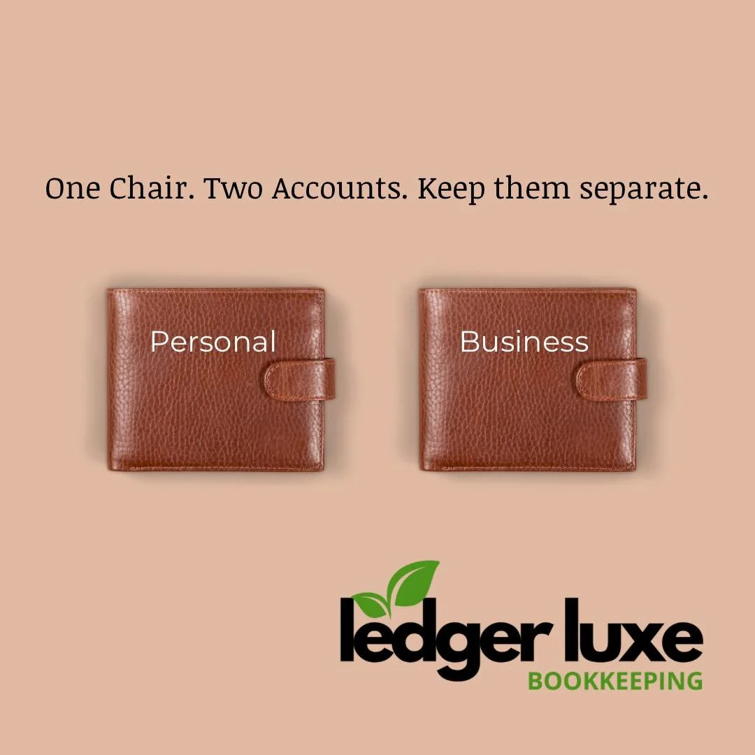 Friday night reminder✨ Stop mixing business and personal money. Keep your beauty biz finances separate - your future self will thank you.

👉DM me CHAIR FLOW to see bookkeeping packages that help you stay organized and stress-free.

#MoneyMoves #Beau