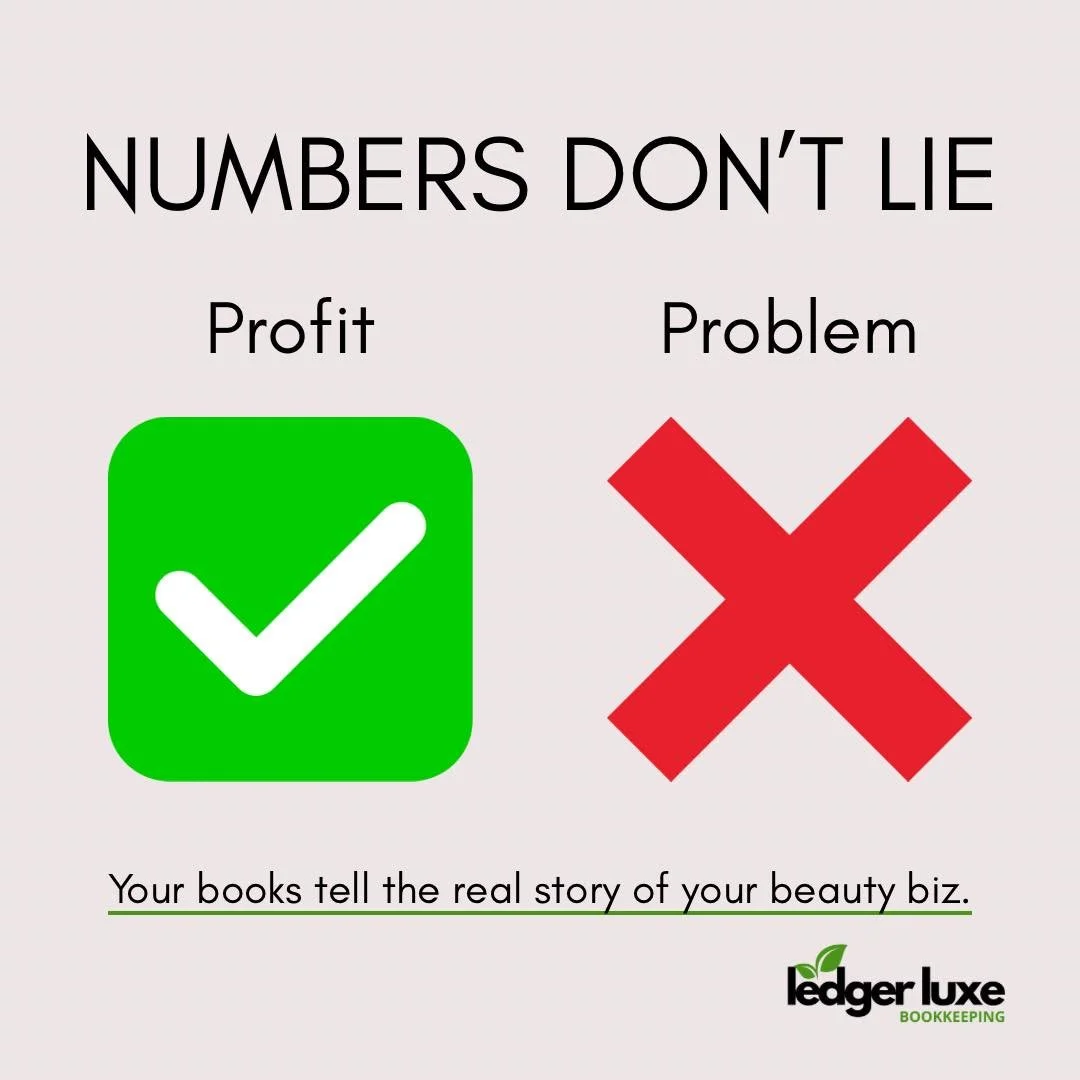 Numbers don&rsquo;t lie. Your books tell the real story of your beauty biz. Are they saying profit &mdash; or problem?📊

👉DM me CHAIR FLOW to get bookkeeping packages that turn your numbers into clarity and control.

#MoneyTalks #BeautyBizBasics #L