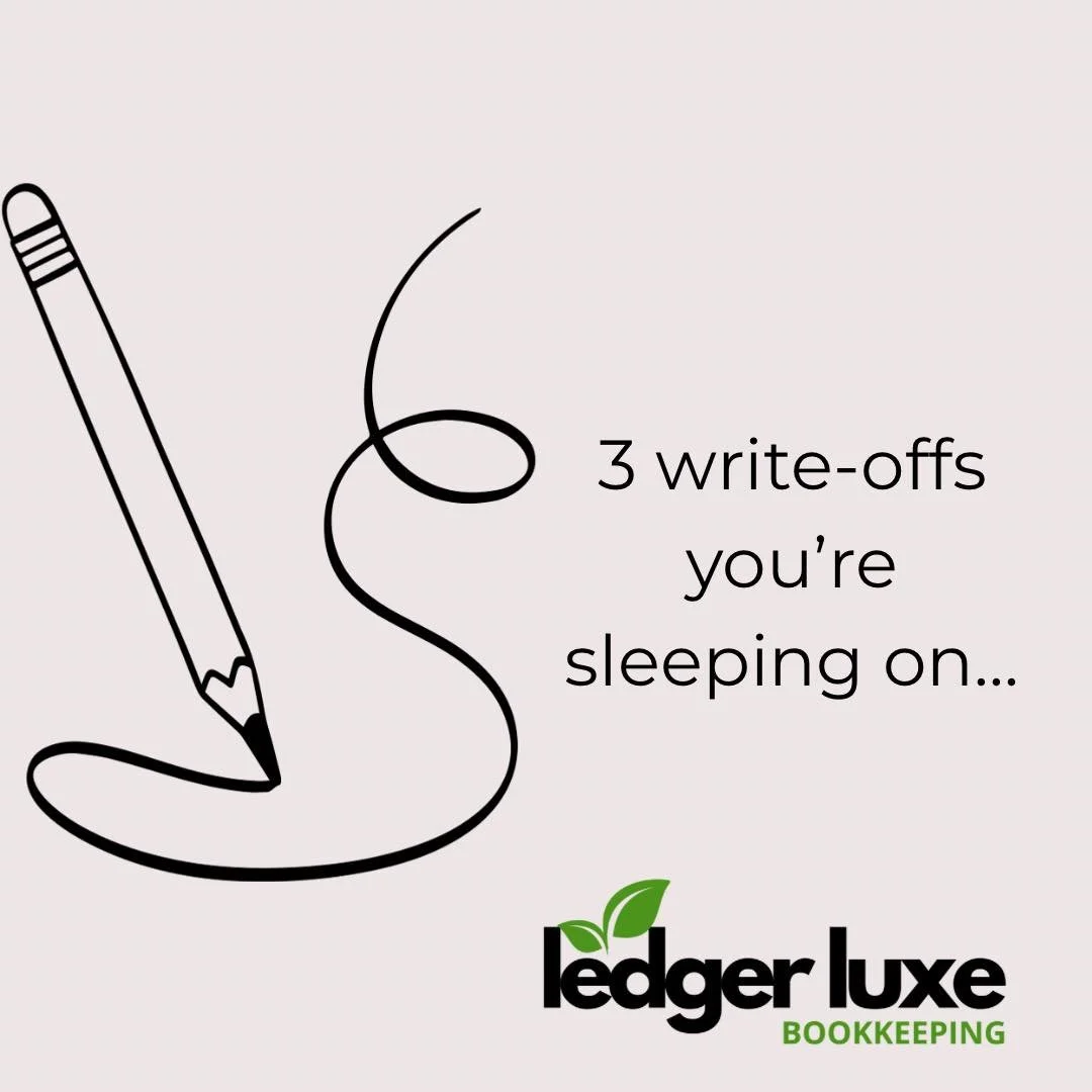 3 write-offs you&rsquo;re sleeping on: music subscription, client coffee, cleaning supplies.
Get the full list in The Chair Hustler&rsquo;s Tax Guide.

DM TAX to get yours.

#BeautyTaxTips #LedgerLuxeBookkeeping #ChairHustlerTaxGuide #BeautyBossFinan