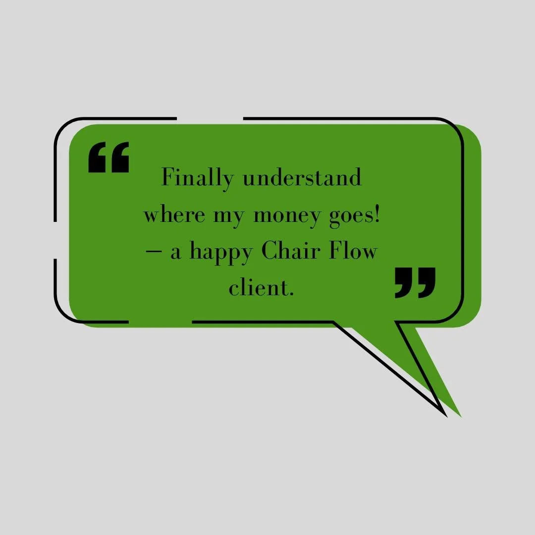 &quot;Finally understand where my money goes!&rdquo; &mdash; a happy Chair Flow client.

DM CHAIR FLOW to book your Clarity Consult.

#ClientWin #LedgerLuxe #BeautyBossGoals #BeautyAndTheBooks #BookedBankedBalanced #BeautyBizBasics #BeautyBossFinance