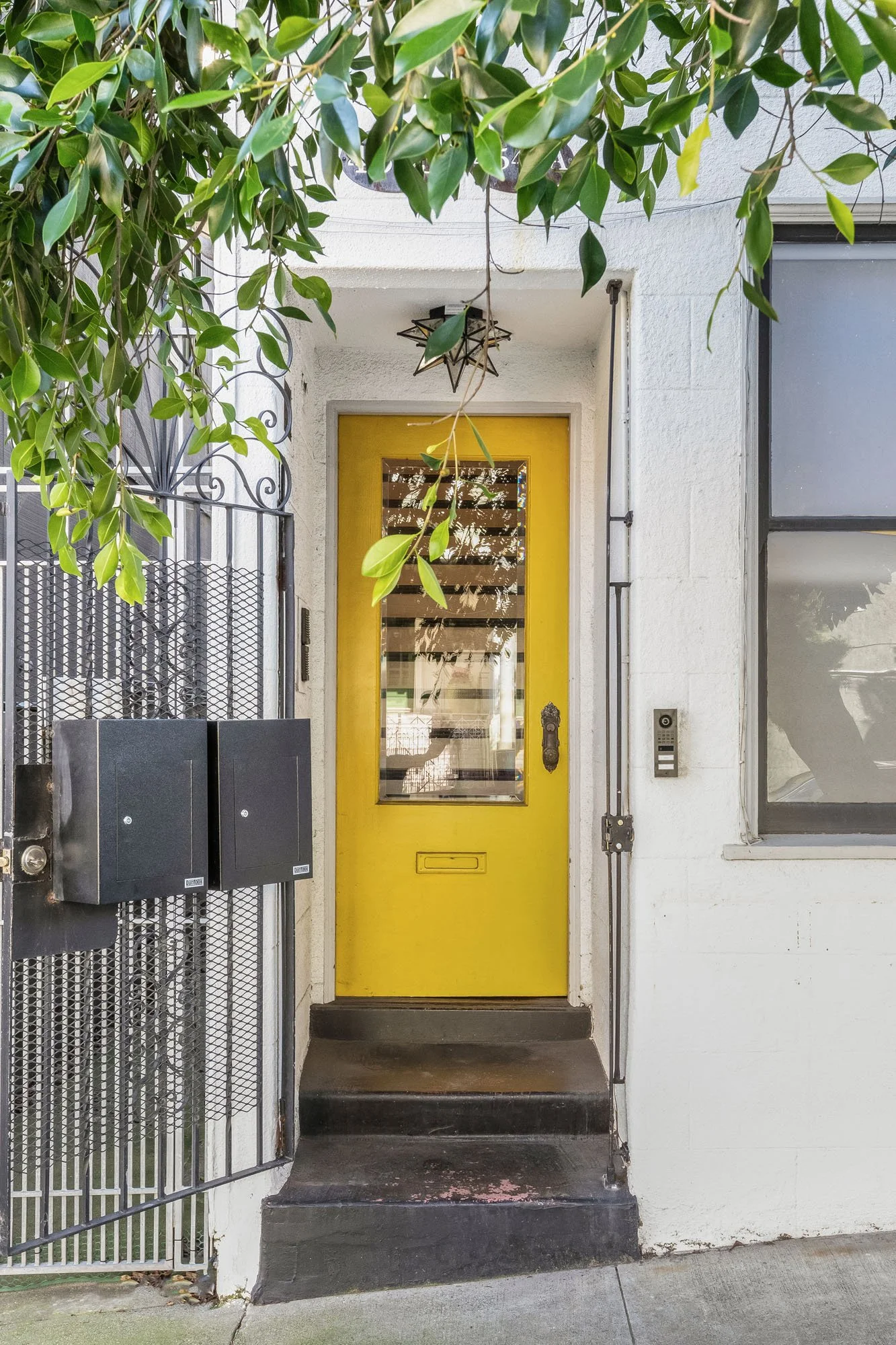 Yellow Front Door 4543 18th Street