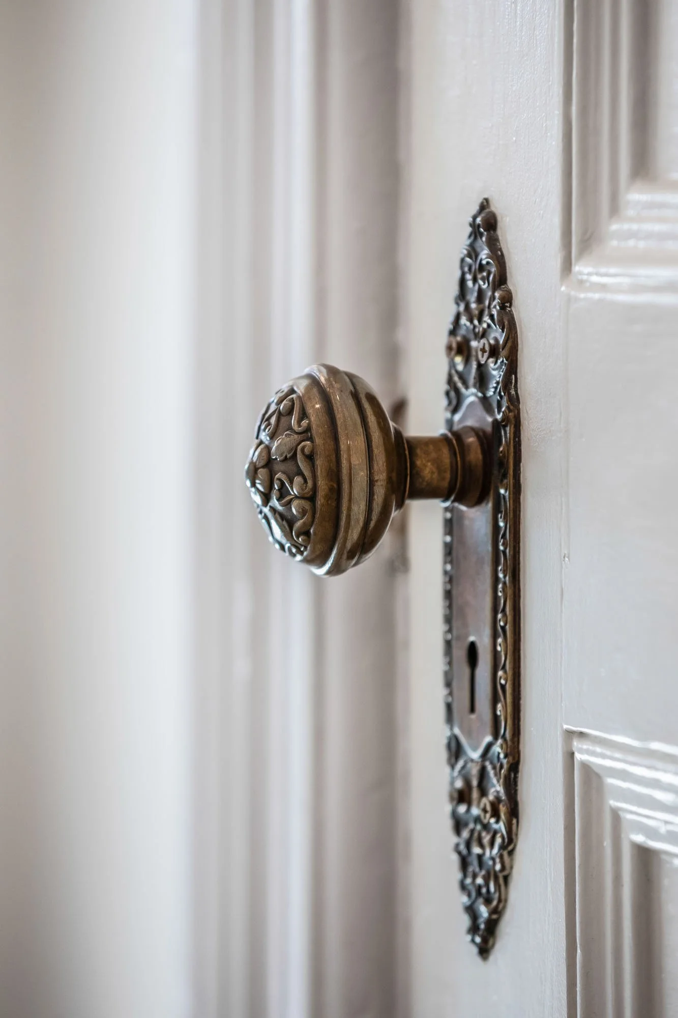 Antique Doorknob Detail 4543 18th Street