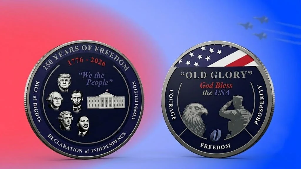 250th Commemorative Coin Usa