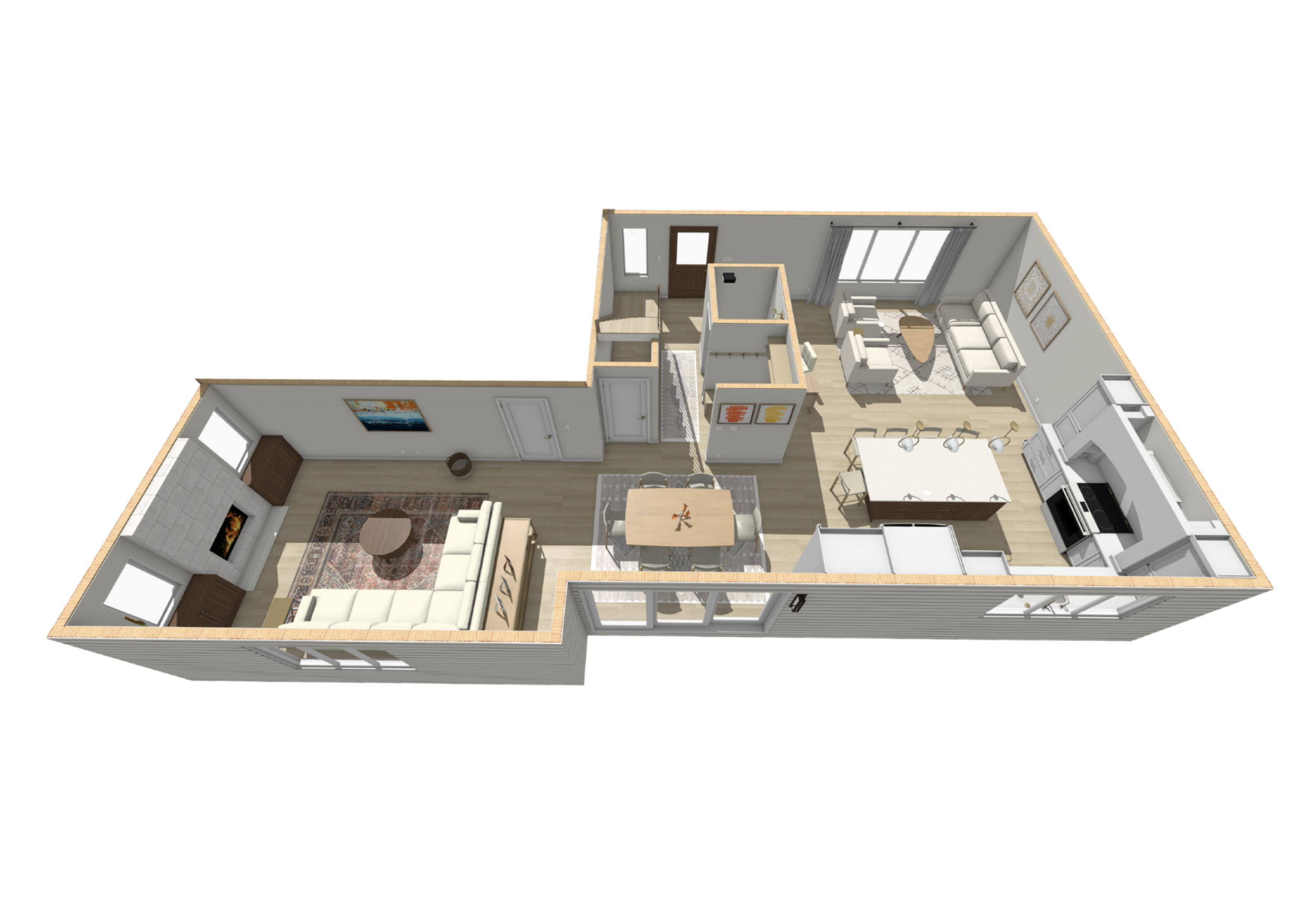 First Floor, After