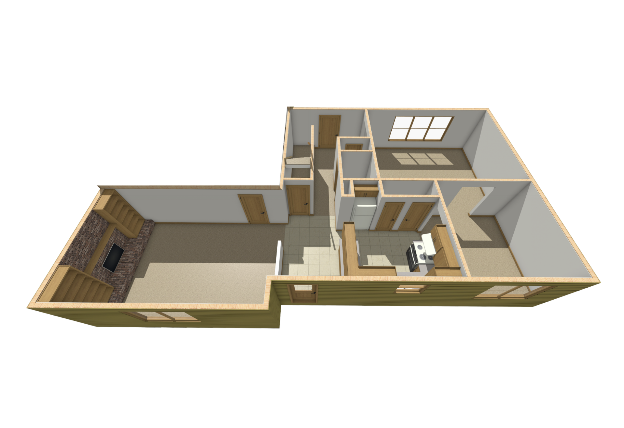 First Floor, Before