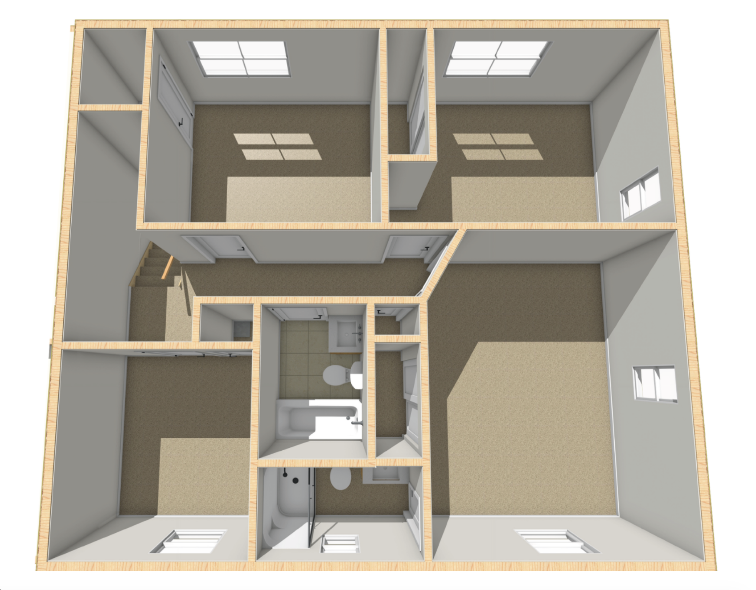 Second Floor, Before