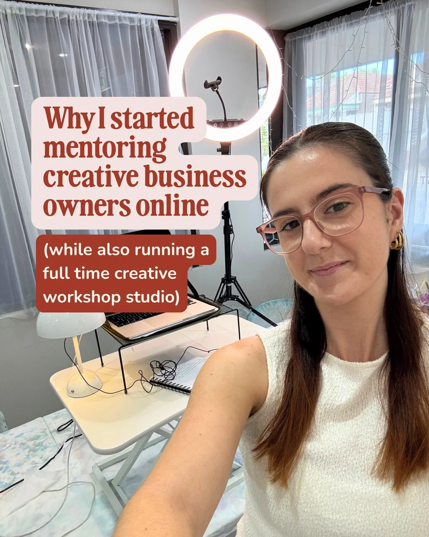 I get asked this all the time 🙋&zwj;♀️

Creative businesses can feel a bit gate keepy, right?

You see studios selling out and you&rsquo;re like&hellip; how though?

I&rsquo;ve learned a lot from my mentors about running a successful creative worksh