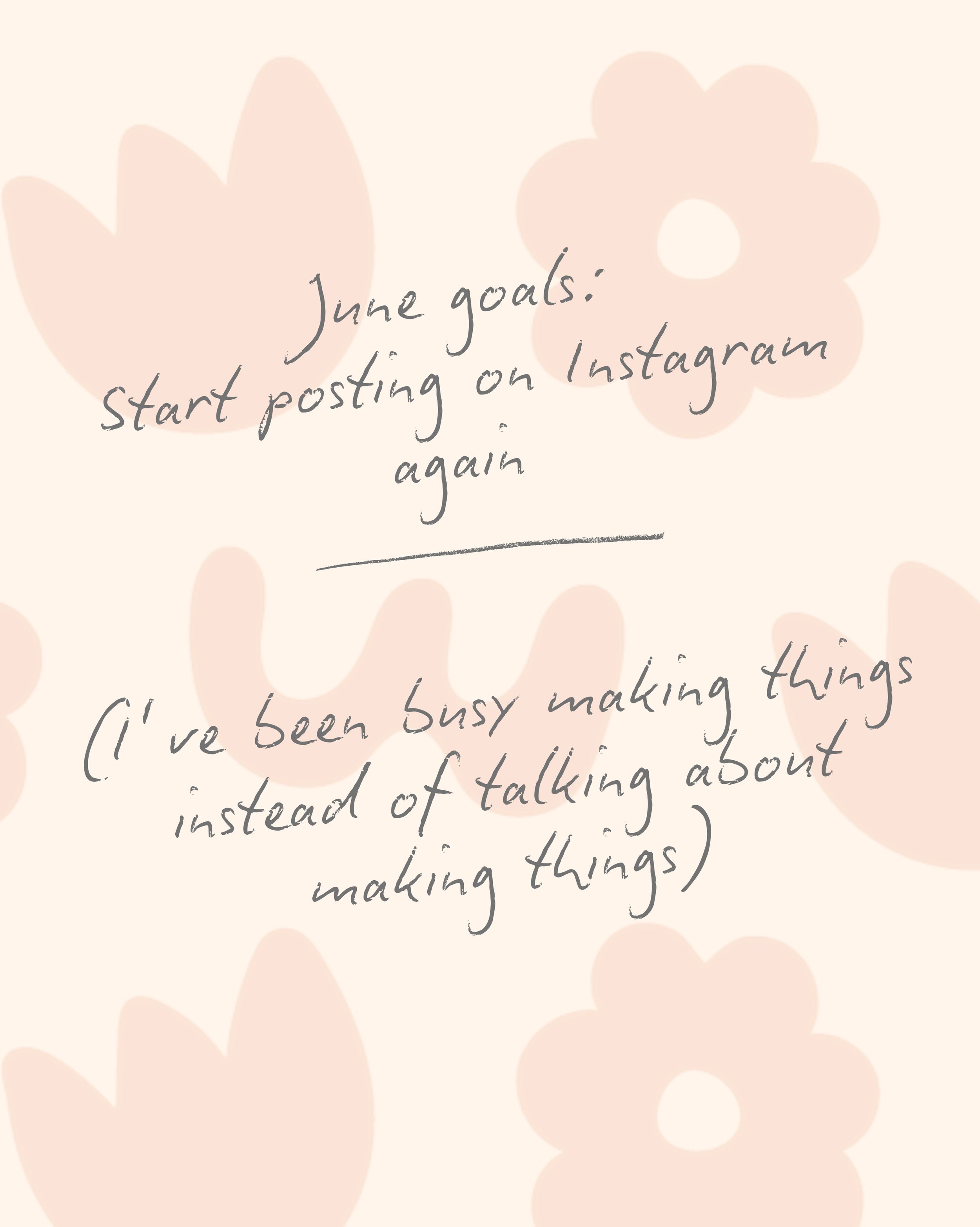 Anddd I&rsquo;m back! It&rsquo;s important to take breaks and work on the business just as much as within the business. Especially for creative businesses. 

For me, that meant taking a break from posting. I got a little too obsessed with trial reels