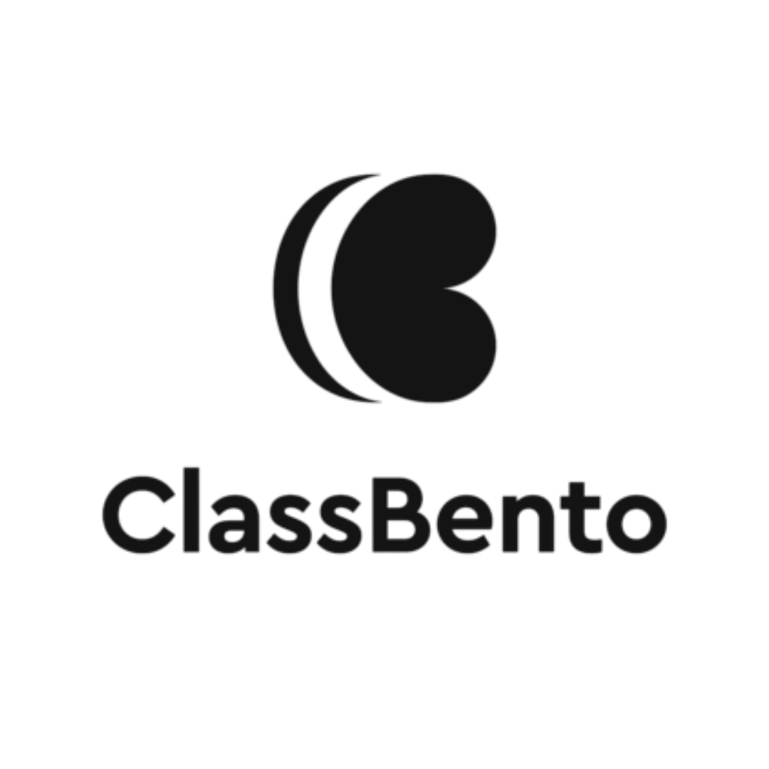 ClassBento logo with a stylized 'C' design above the text.