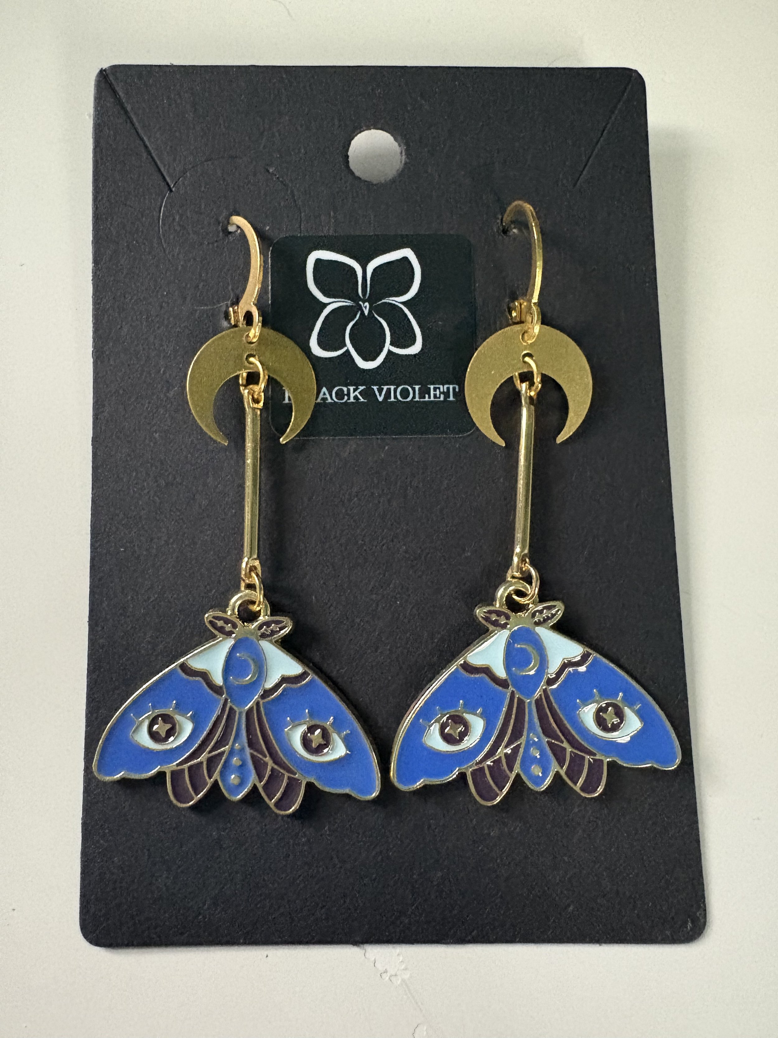 Blue Moths