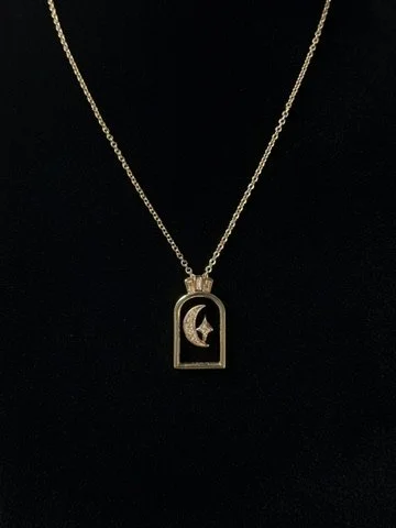 Crescent Moon and Star