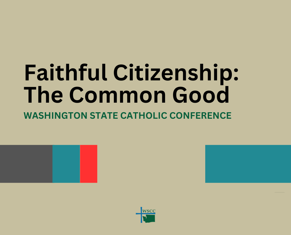 Faithful Citizenship: The Common Good