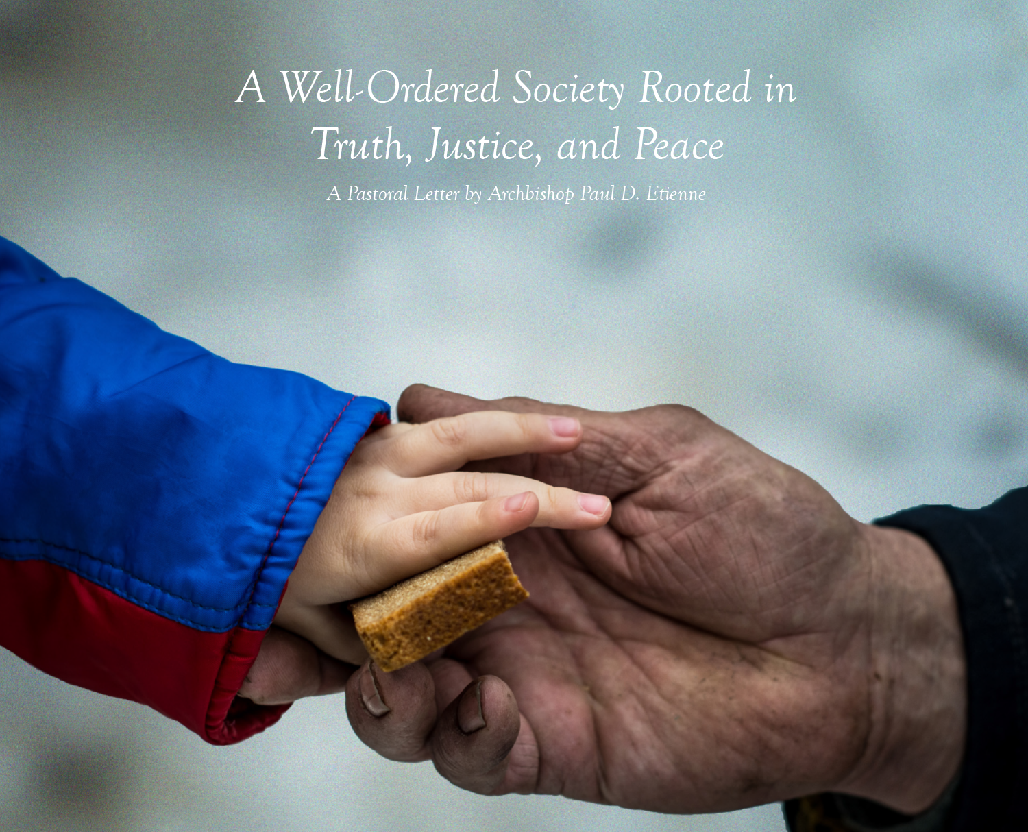 “A Well-Ordered Society”: Archbishop Etienne’s New Pastoral Letter