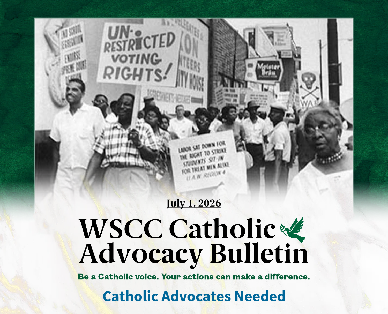 2026 WSCC Catholic Advocacy Bulletins