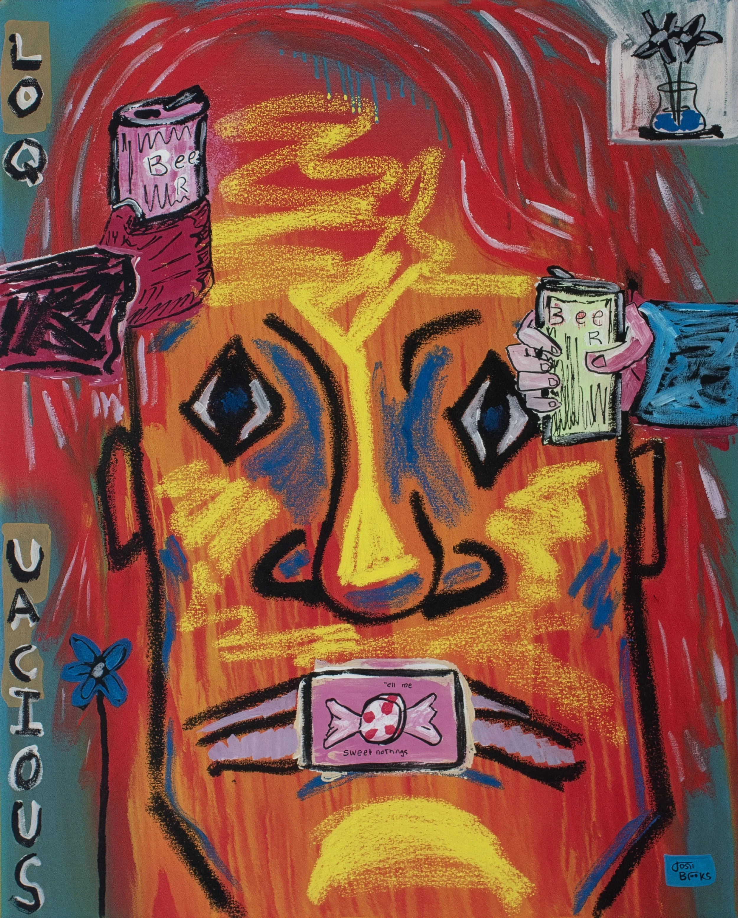 Loquacious. Mixed Media on Canvas