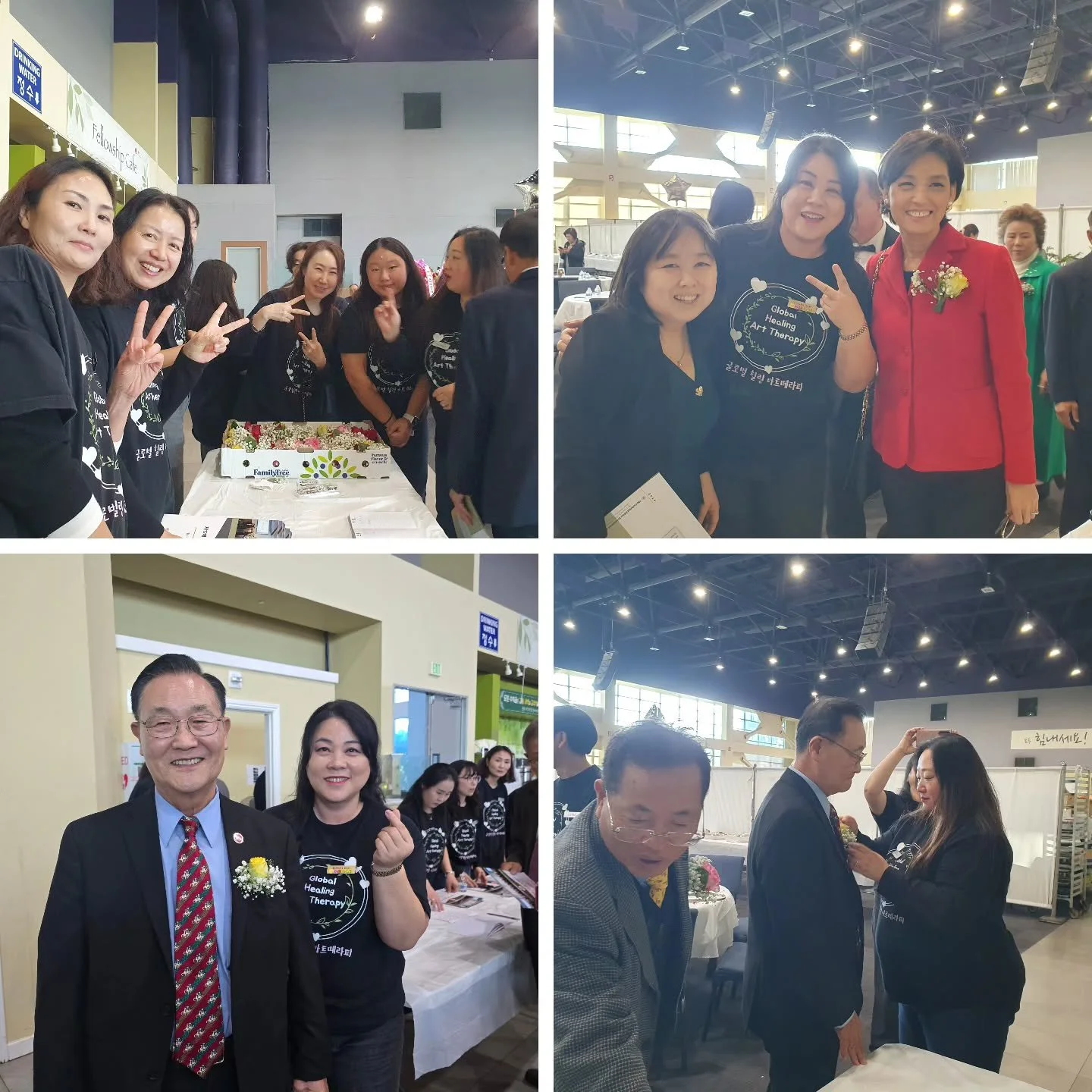 🌼 OC 리더들의 모임: 현장의 열기

글로벌 힐링 아트테라피 팀이 OC 리더스 모임에 참여하여 안내, 식사 서빙, 좌석 배치 등 원활한 행사 운영을 위해 정성을 다해 봉사했습니다.

특히 우리 지역사회를 위해 헌신하시는 영킴 연방 하원의원님과 최석호 가주 상원의원님이 함께해주셔서 더욱 빛나는 자리였습니다. 두 의원님의 리더십을 가까이서 보고 배우며, 따뜻한 나눔의 가치를 다시 한번 되새길 수 있었습니다. 🤝✨

함께 땀 흘려준 모든 자원봉