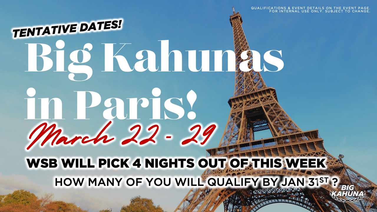 BIG KAHUNAS EXPERIENCE