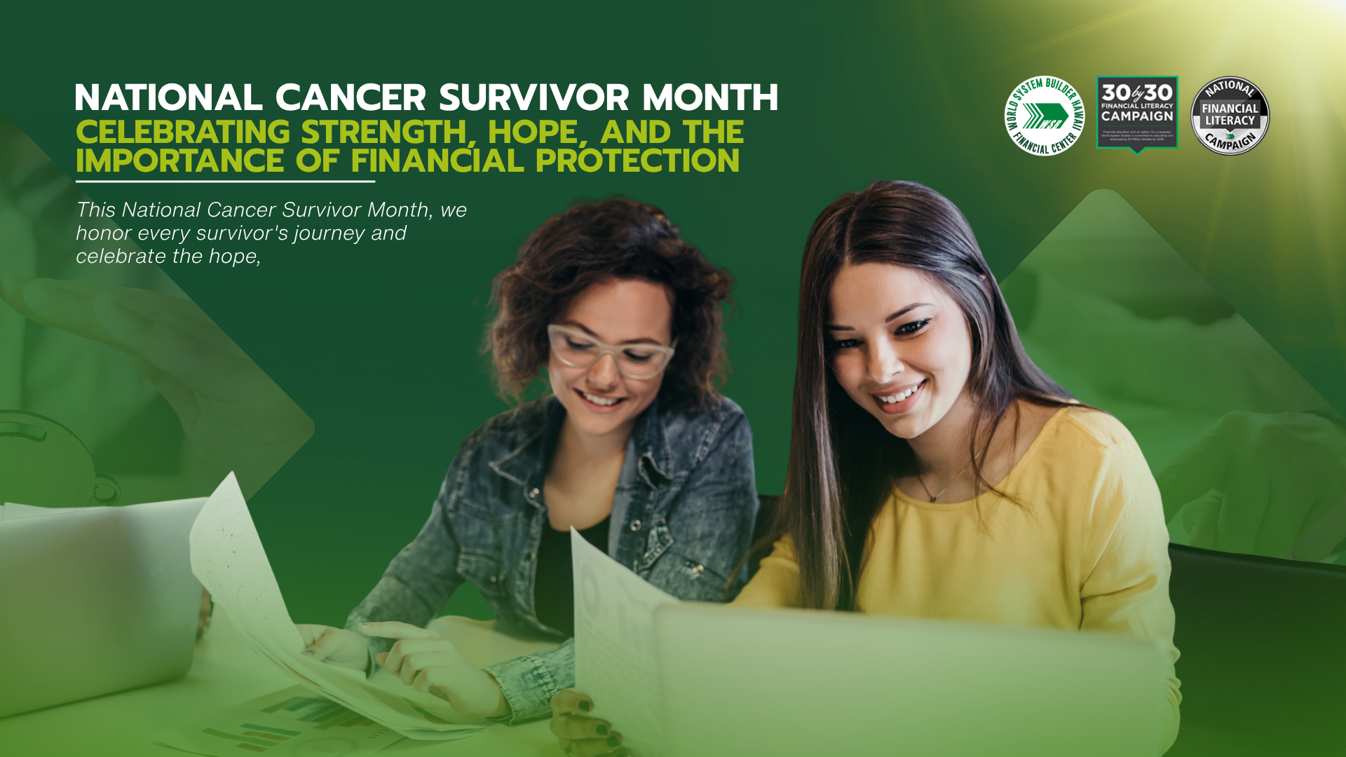 National Cancer Survivor Month: Celebrating Strength, Hope, and the Importance of Financial Protection