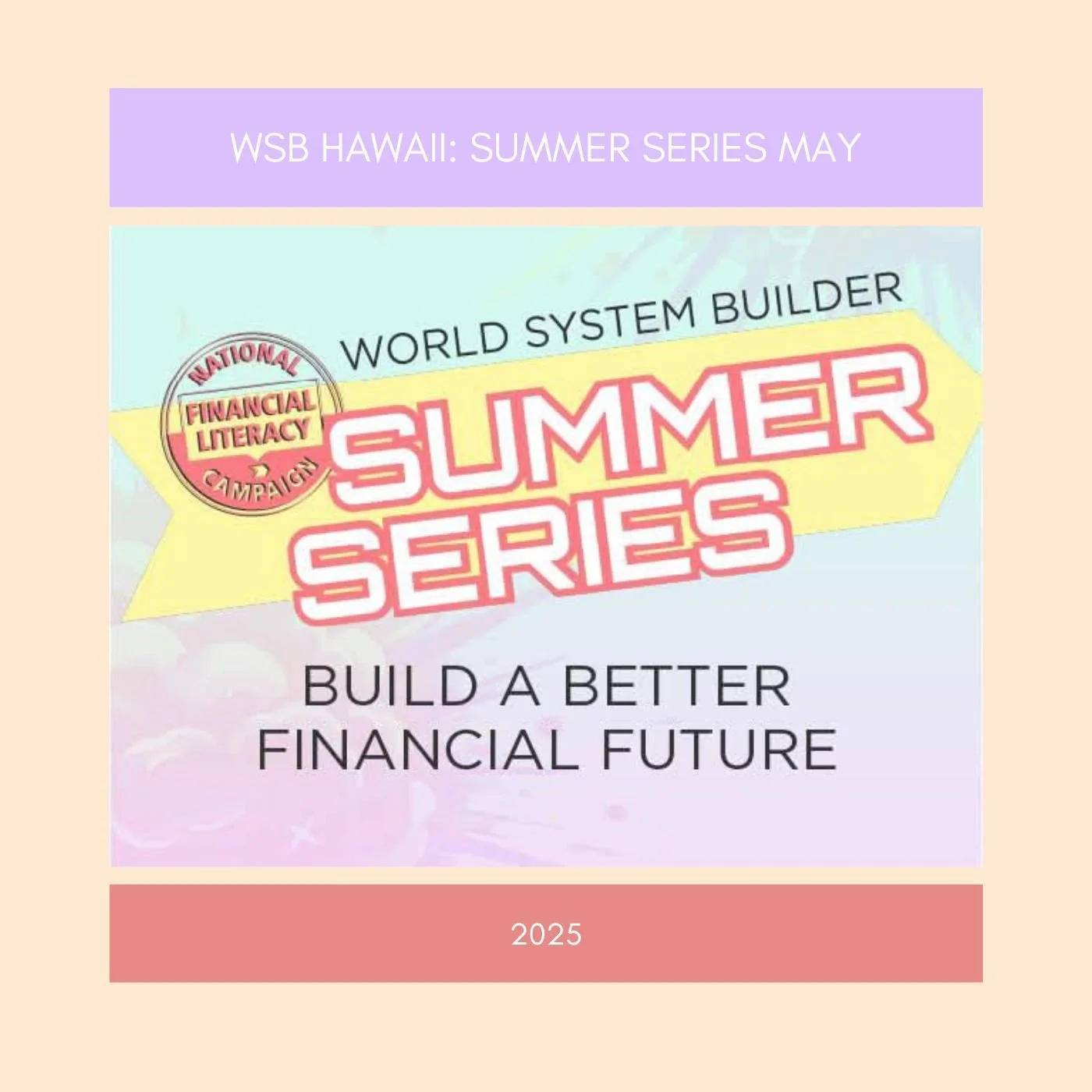 Summer Series (May)