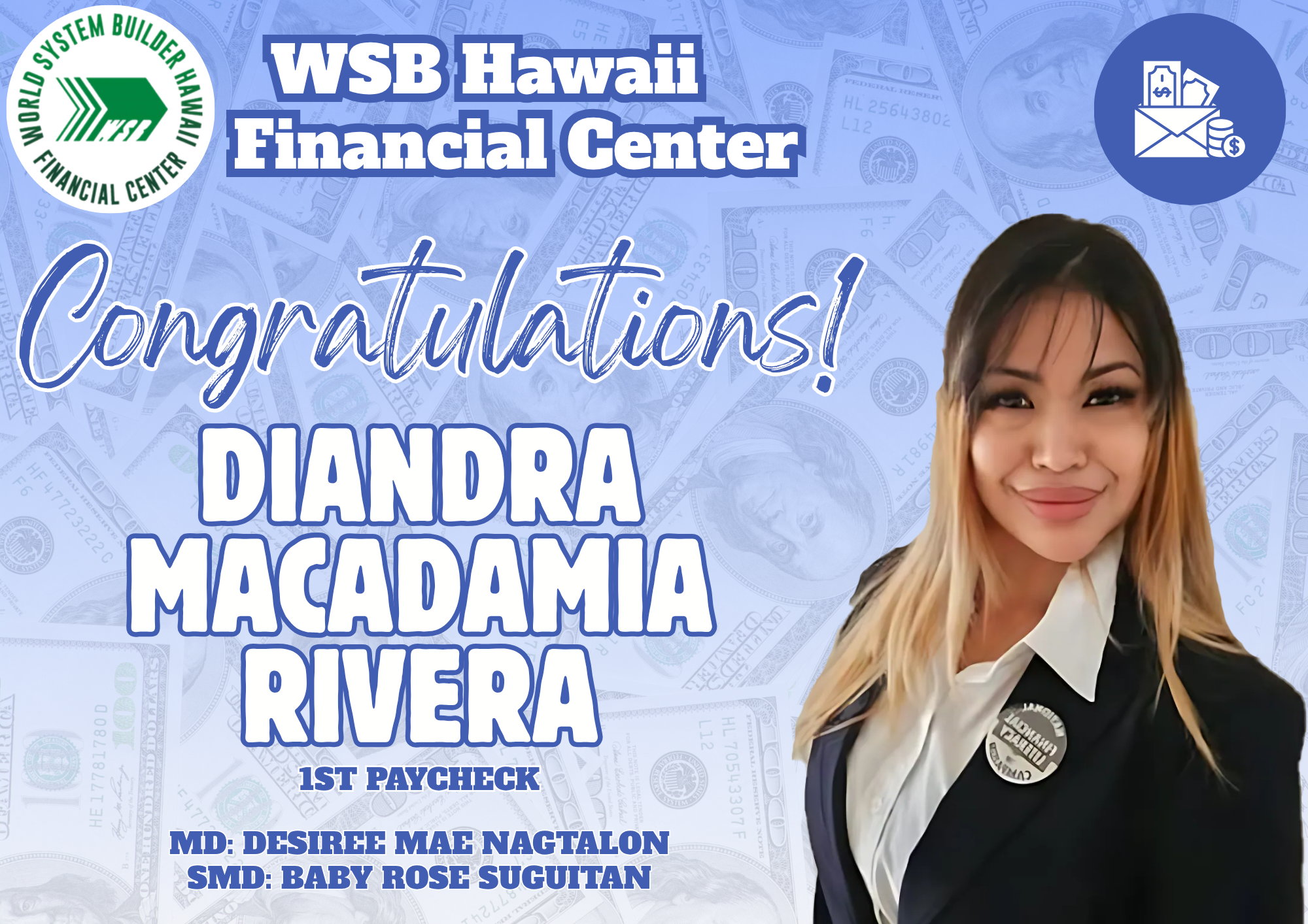 1st PayCheck DIANDRA MACADAMIA RIVERA.png