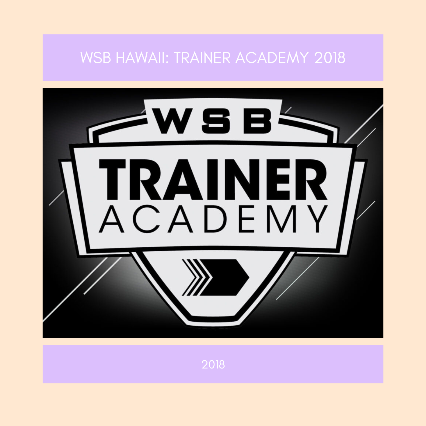 Trainer Academy 2018