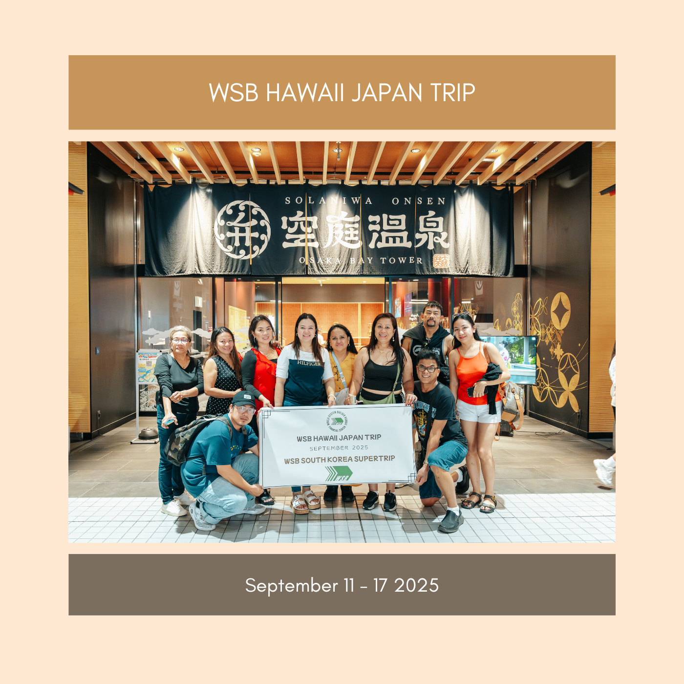 WSB HAWAII JAPAN TRIP
