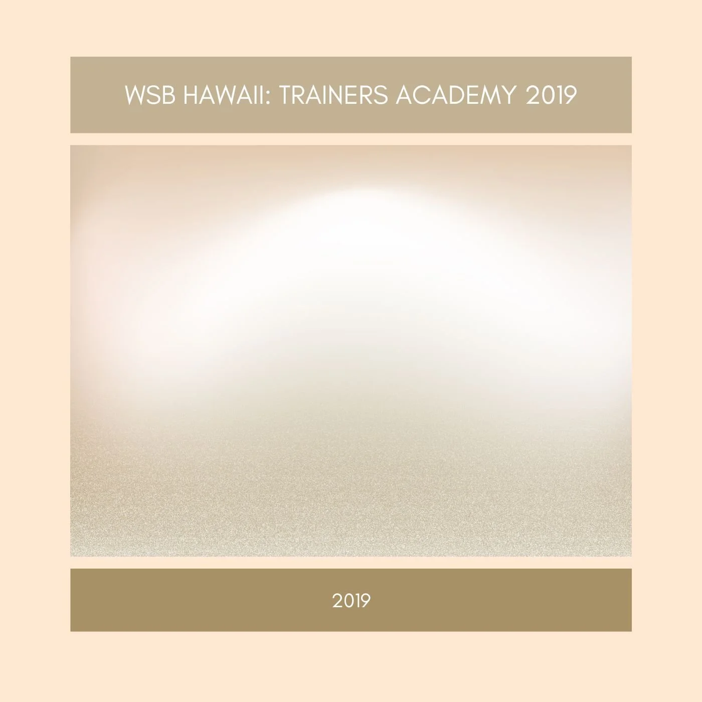 Trainers Academy 2019
