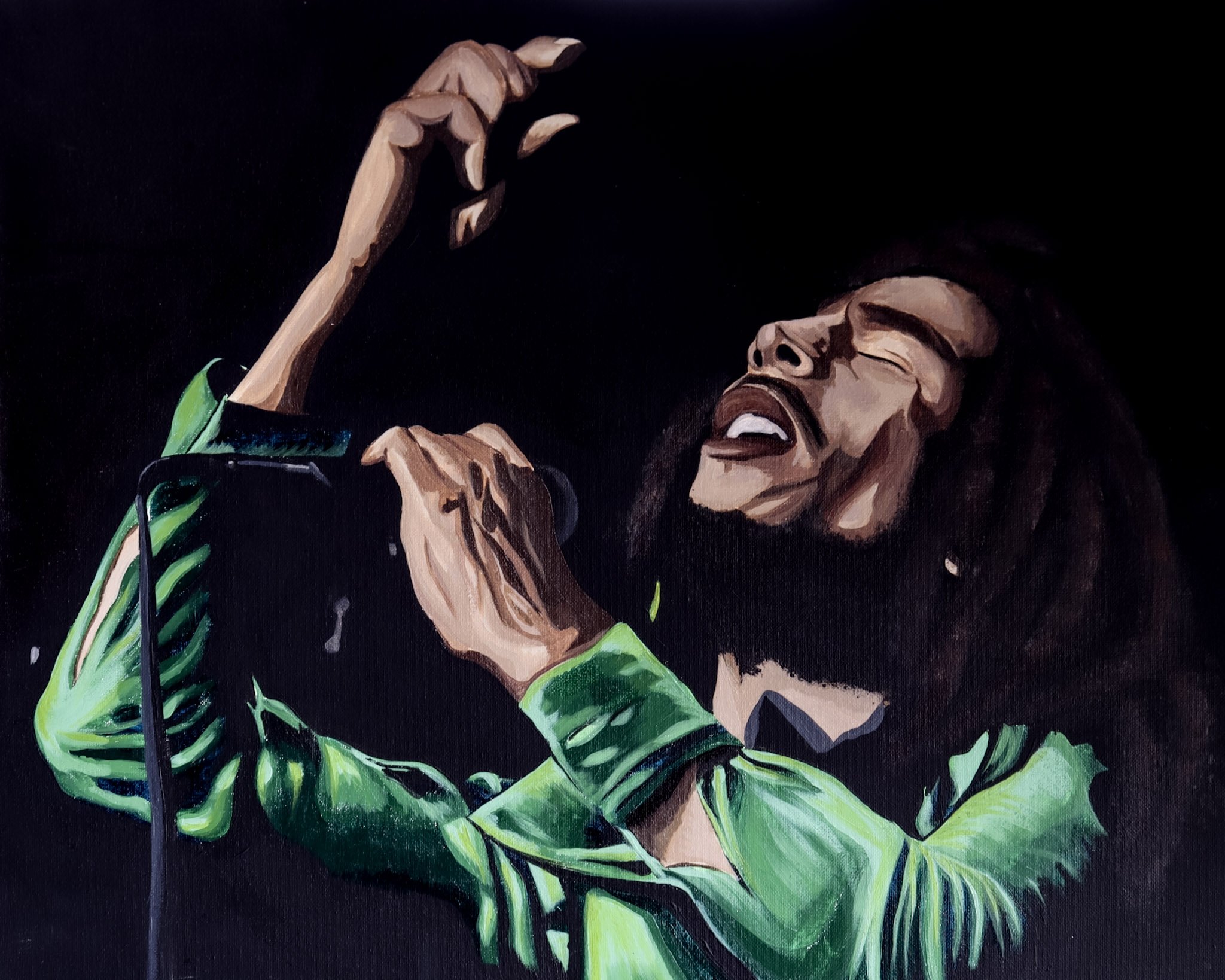 Bob Marley Original Painting
